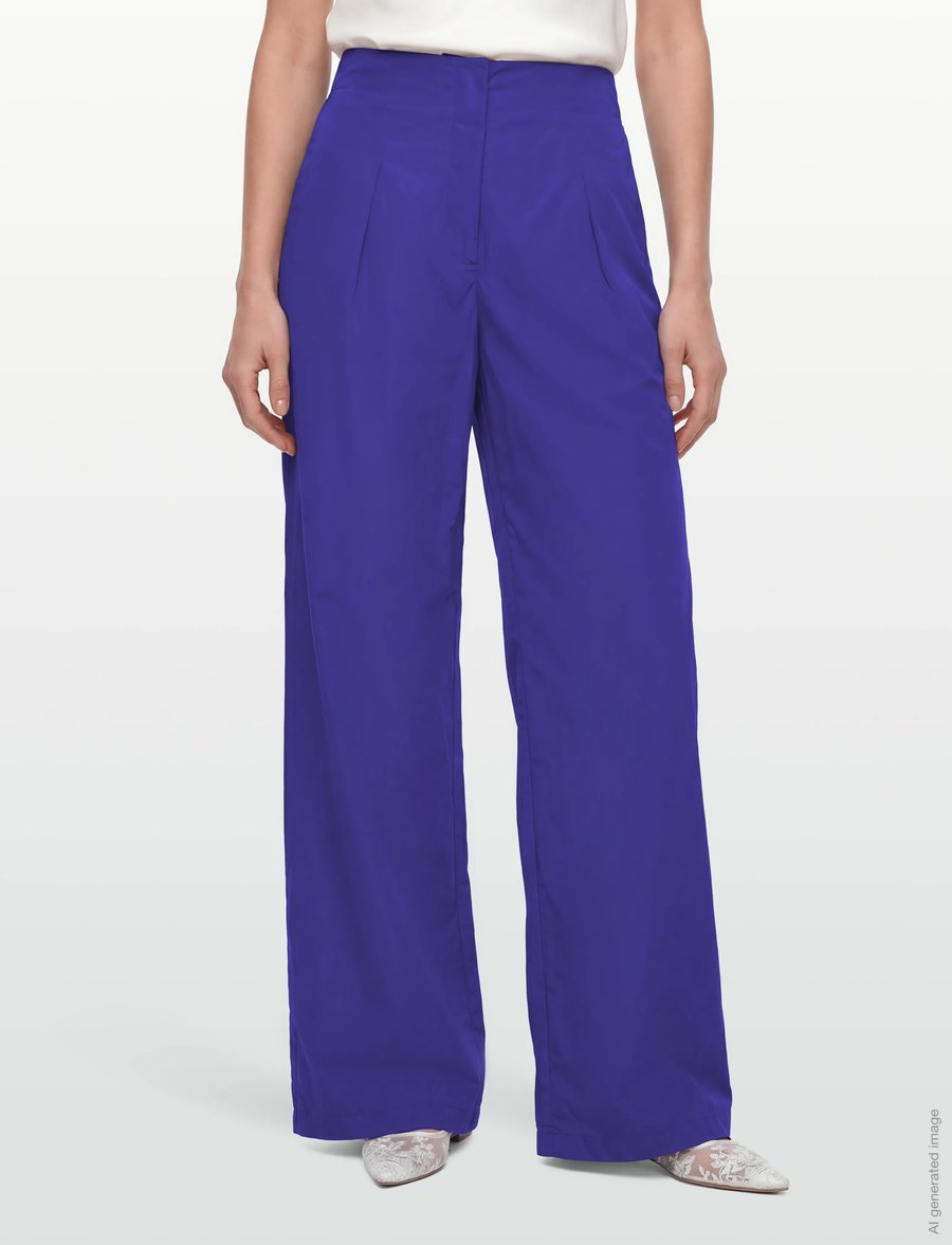 Dante6 - Dante6-Tempest wide leg pants - bukser med brede ben - purple eclipse - 3
