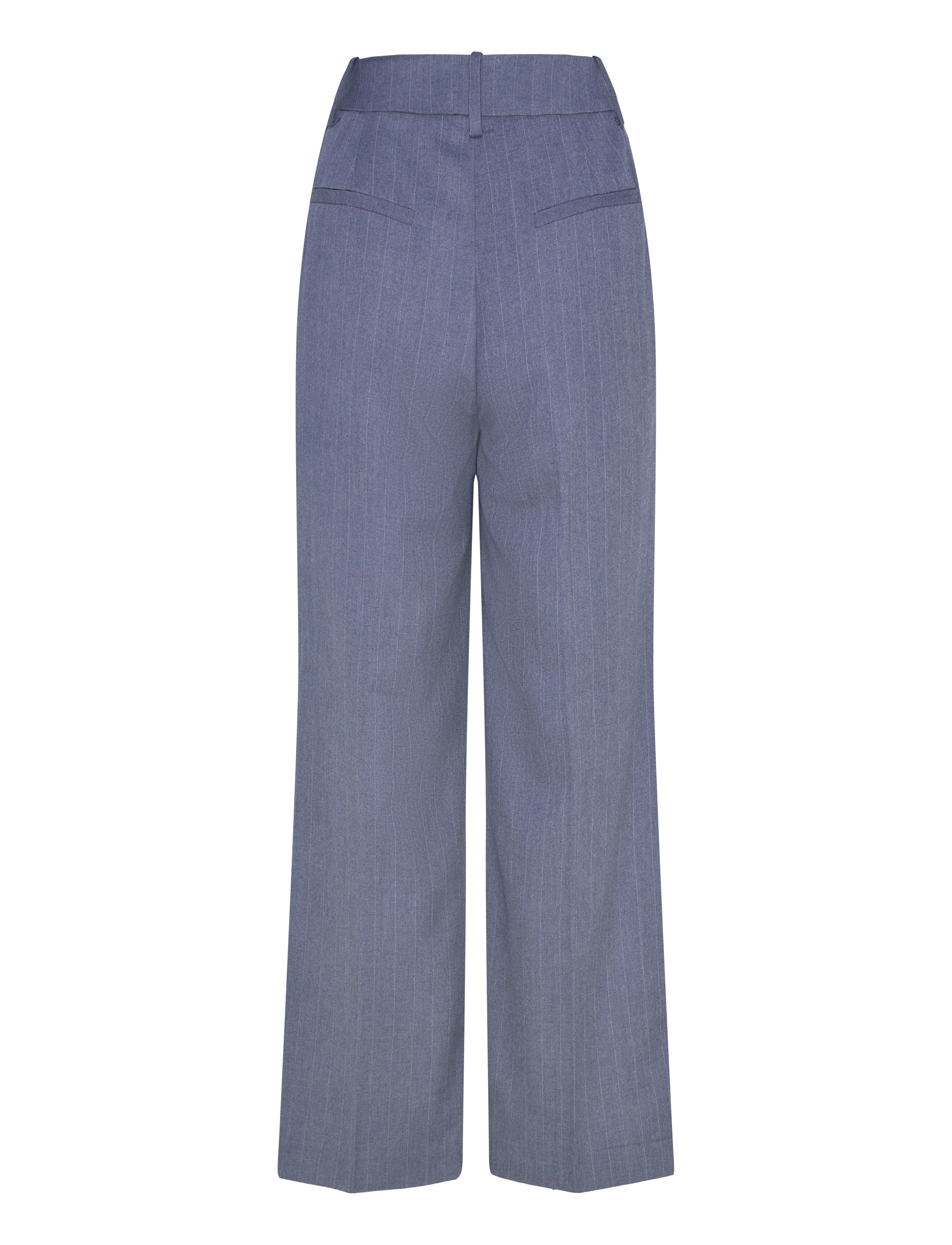 Dante6 - Dante6-Alain pinstripe smart pants - habitbukser - steel blue - 2