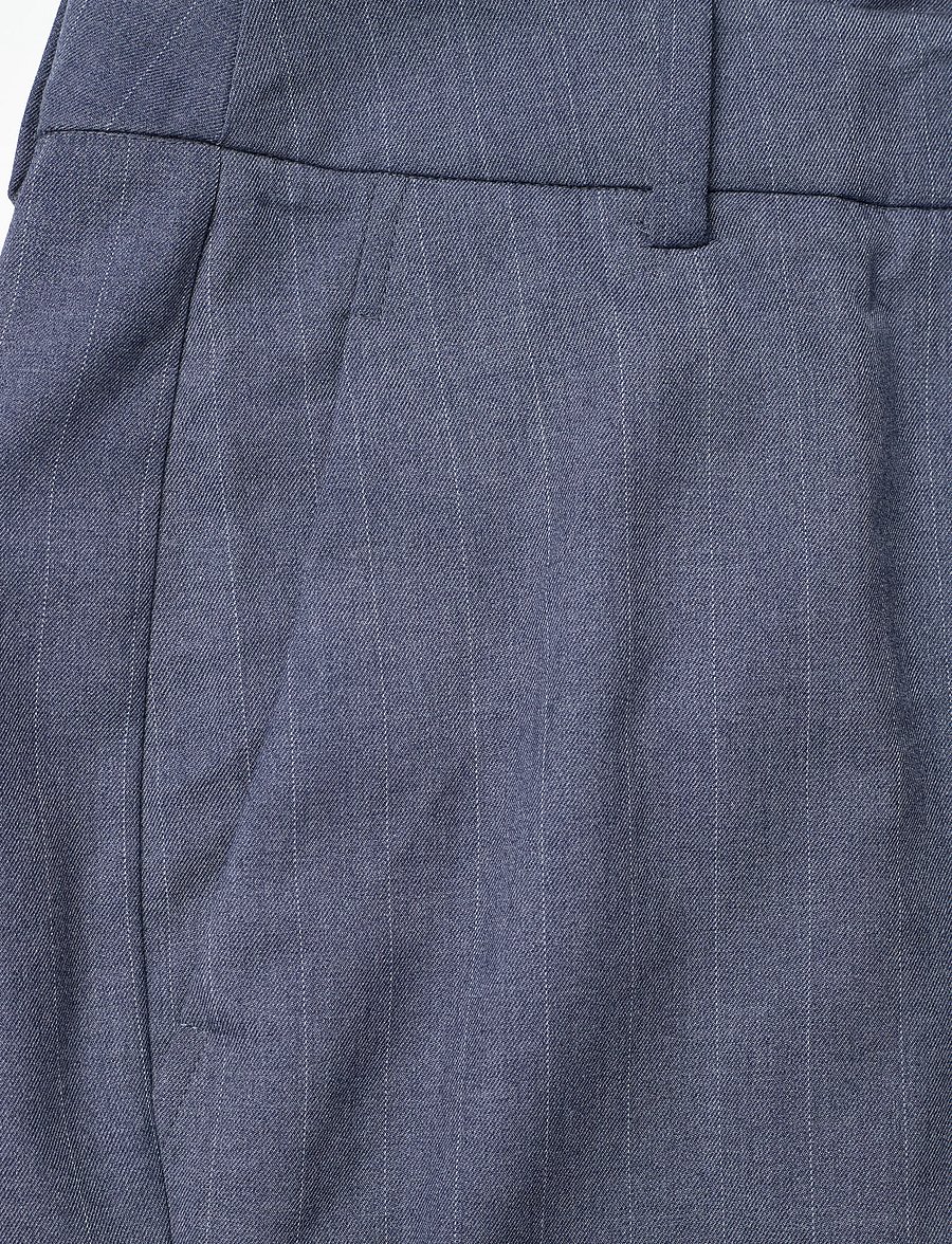 Dante6 - Dante6-Alain pinstripe smart pants - anzugshosen - steel blue - 4