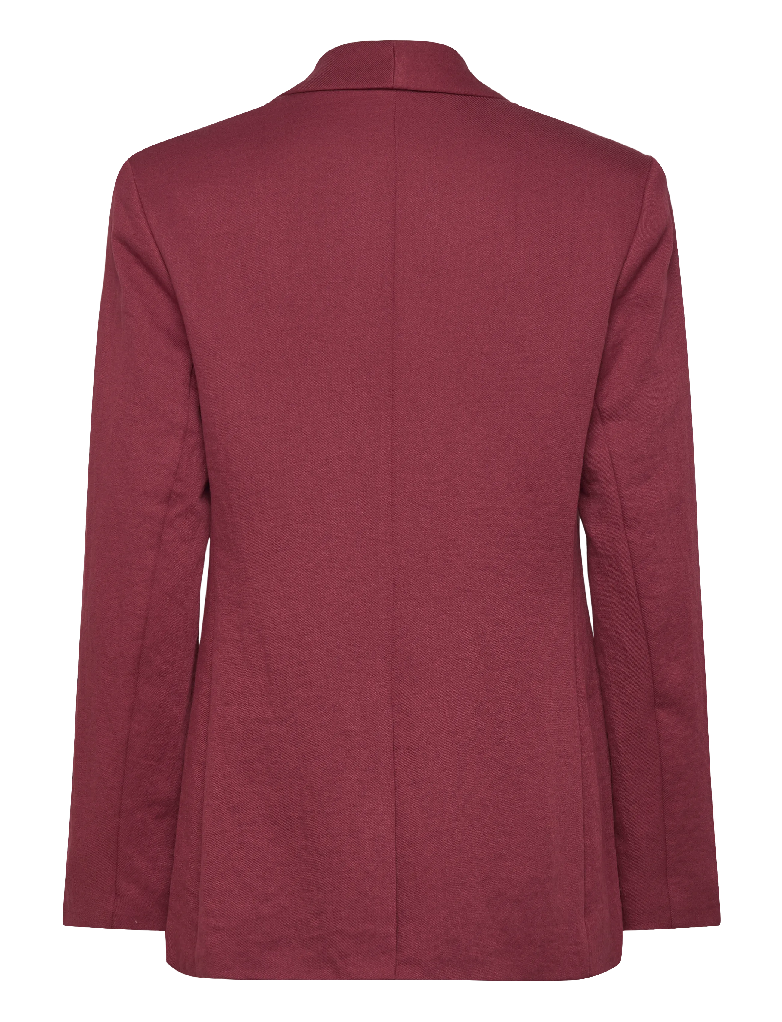 Dante6 - Dante6-Dayva relaxed fit blazer - enkeltradede blazere - berry red - 2