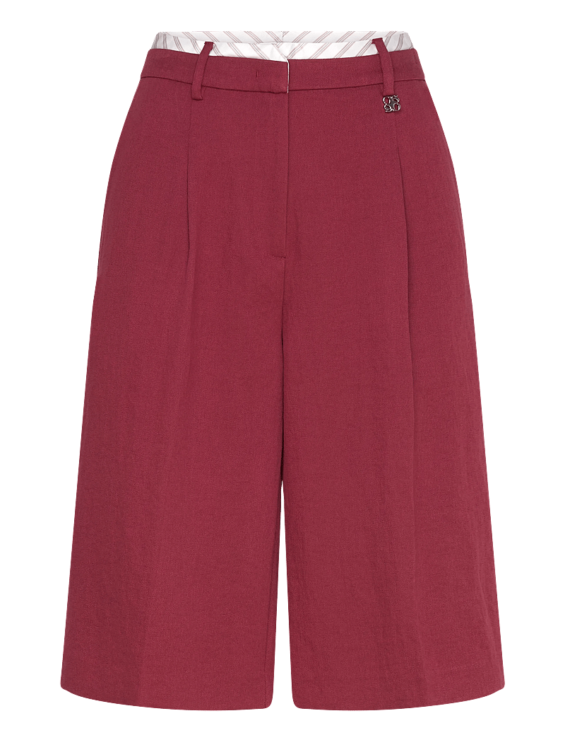 Dante6 - Dante6-Emra relaxed fit bermuda - bermudashorts - berry red - 1
