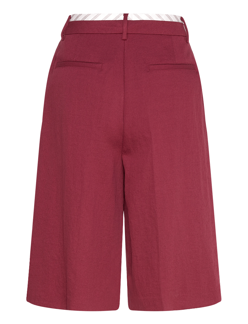Dante6 - Dante6-Emra relaxed fit bermuda - bermudashorts - berry red - 2