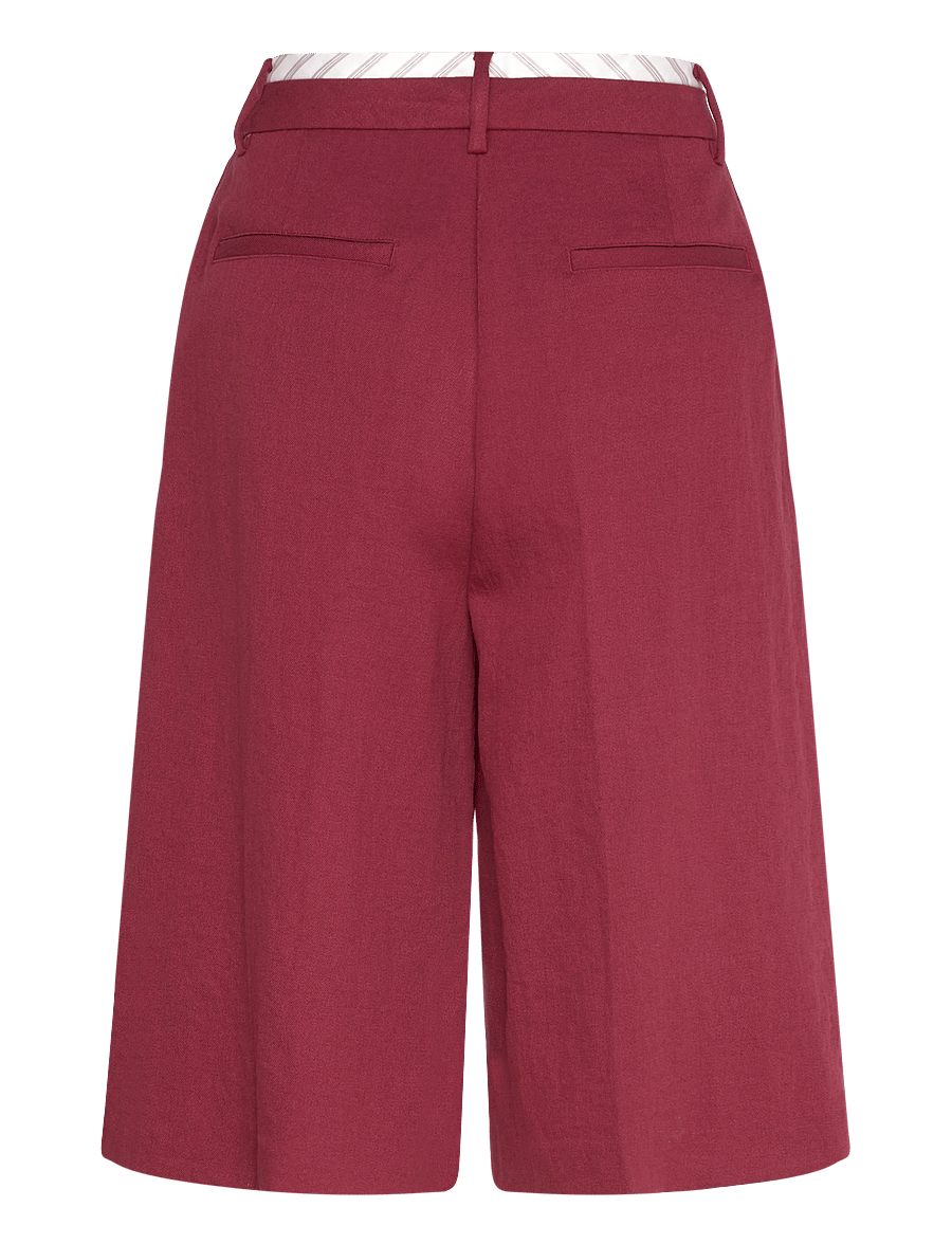 Dante6 - Dante6-Emra relaxed fit bermuda - bermudashorts - berry red - 2