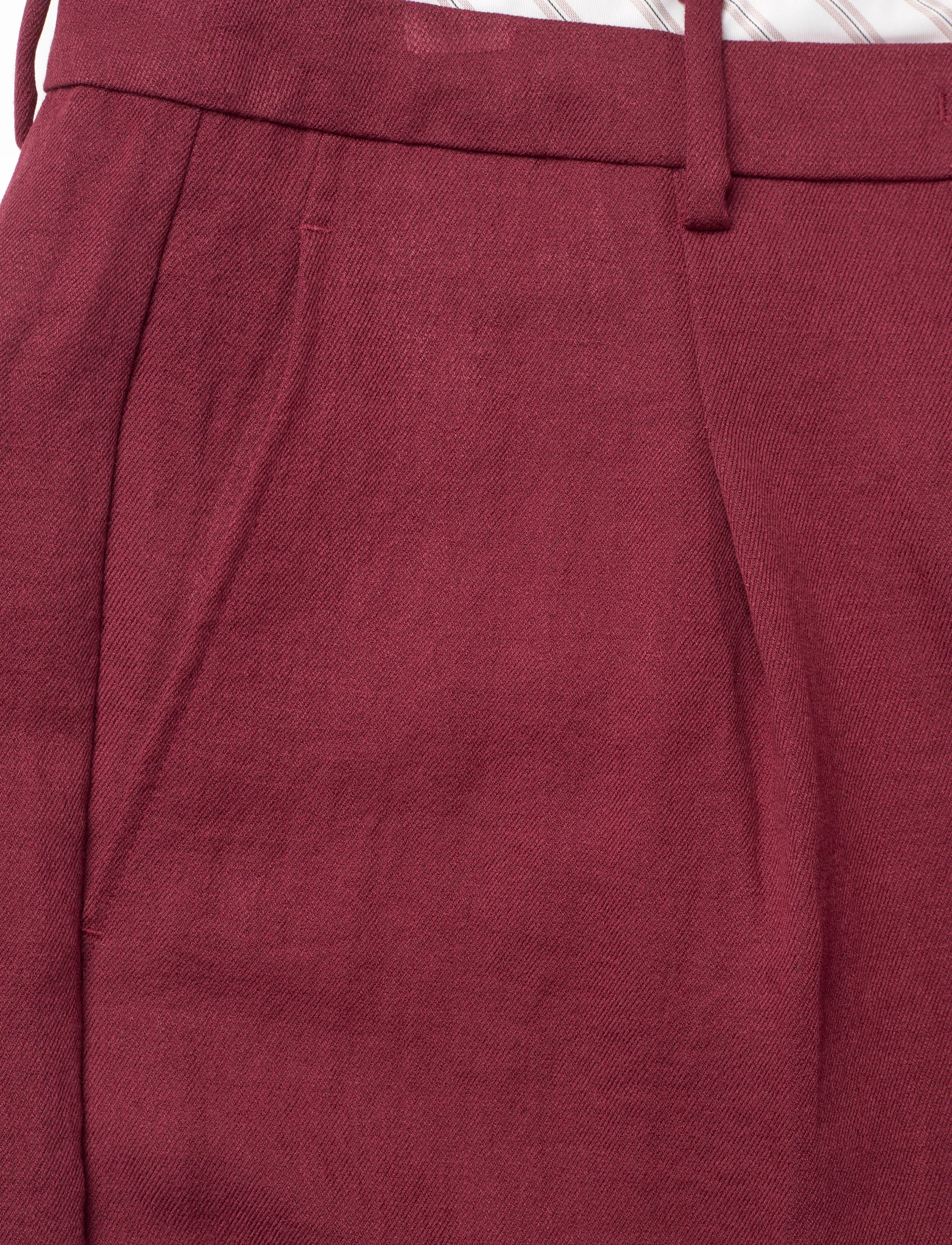 Dante6 - Dante6-Emra relaxed fit bermuda - bermudas - berry red - 5
