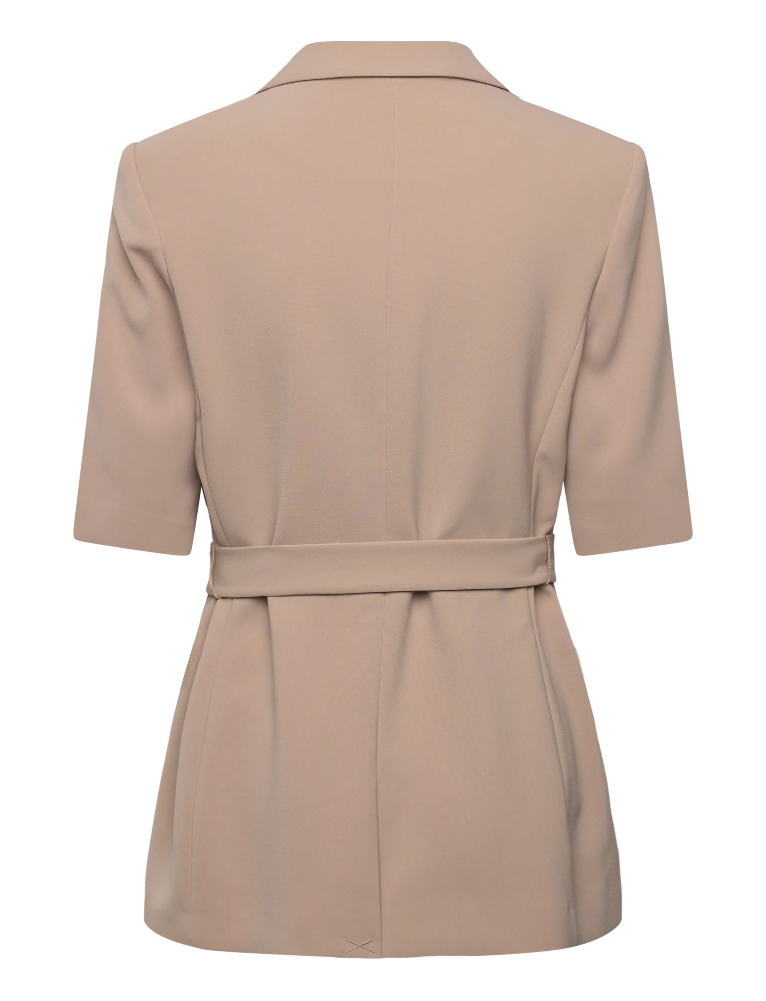 Dante6 - Dante6-Nissa short sleeves blazer - blazere med bælte - sand beige - 2