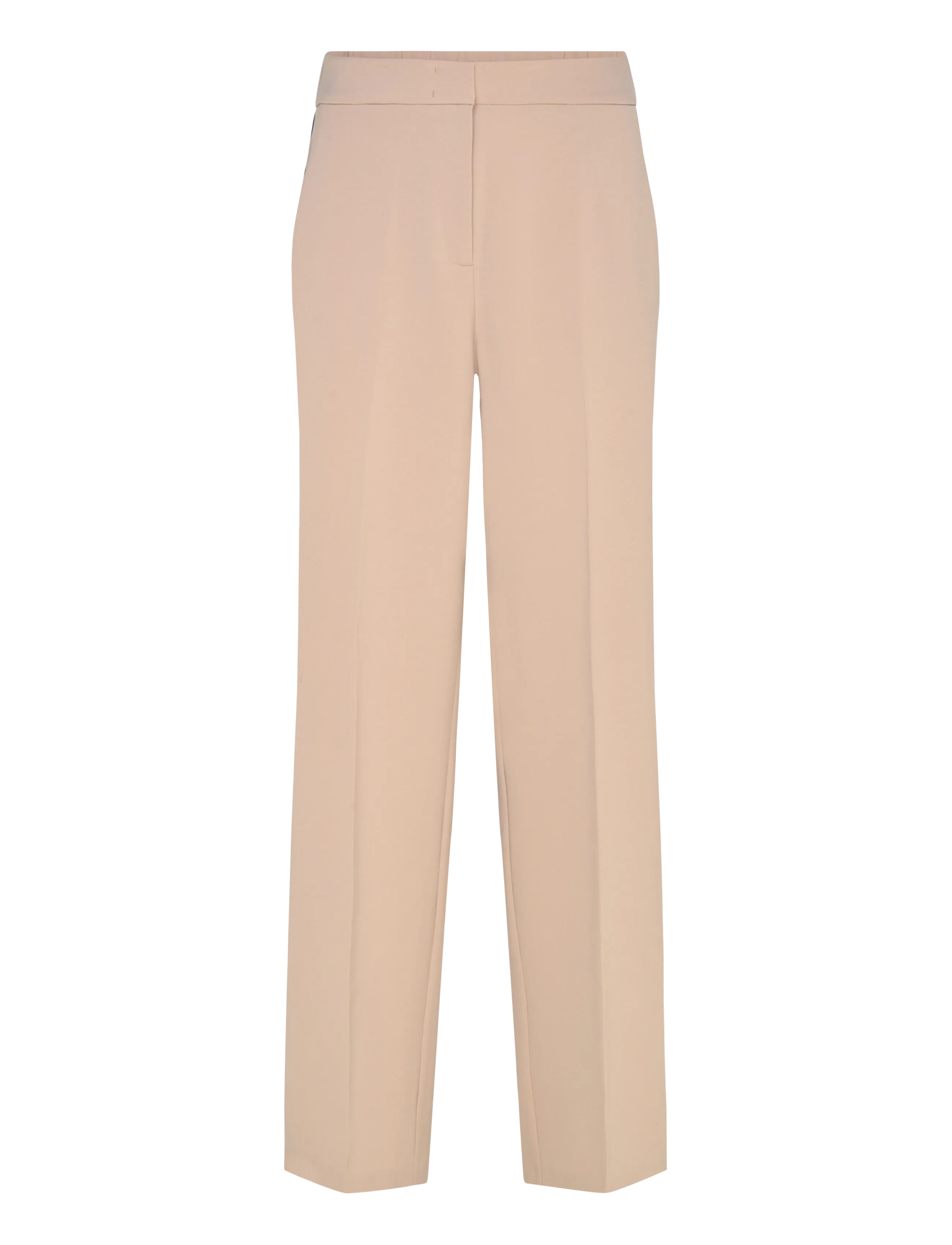 Dante6 Dante6-Hush logo stripe smart pants - Uus - SAND BEIGE / cream