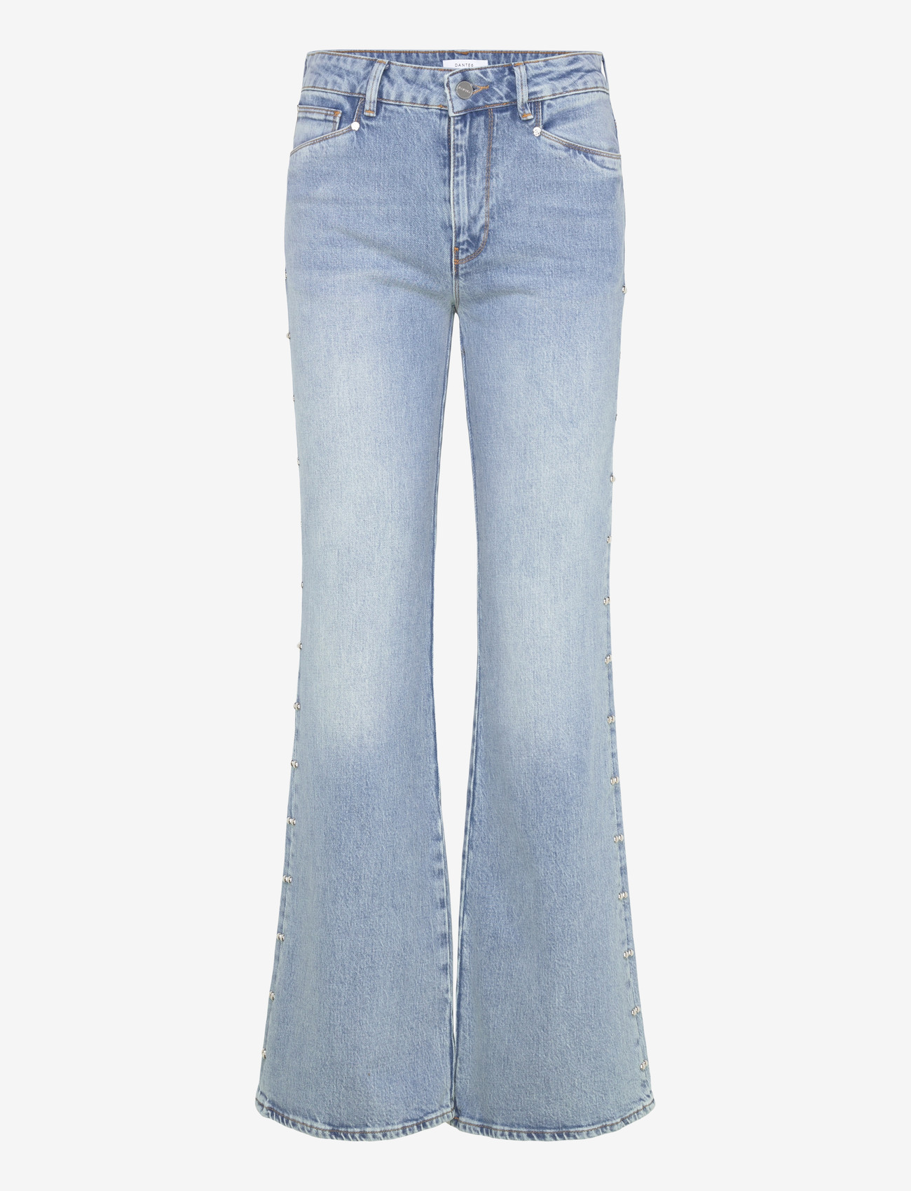 Dante6 - Dante6-Glam studded bootcut jeans - bootcut jeans - light washed blue - 1