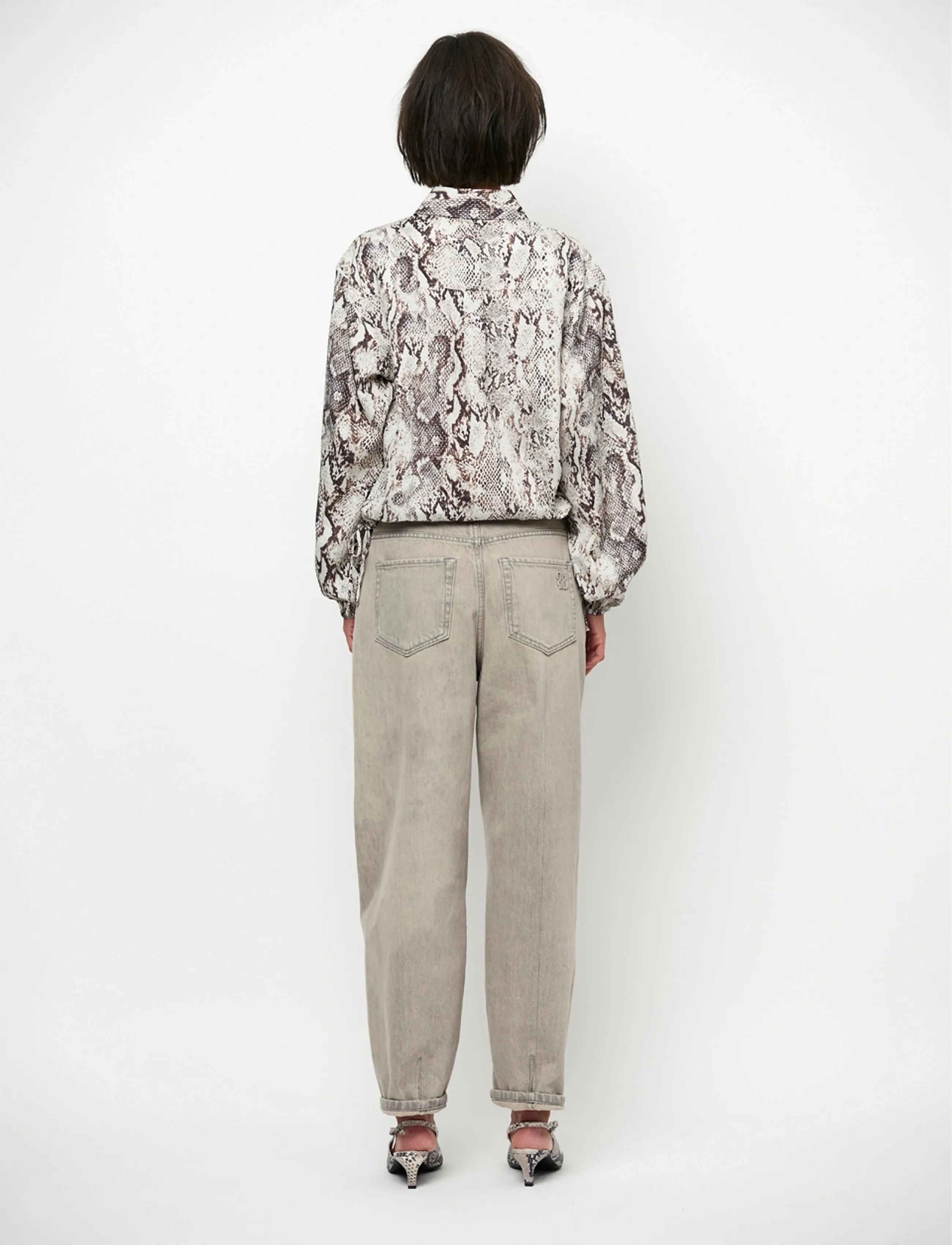Dante6 - Dante6-Gwynn snake printed shirt - langærmede skjorter - multicolour - 3