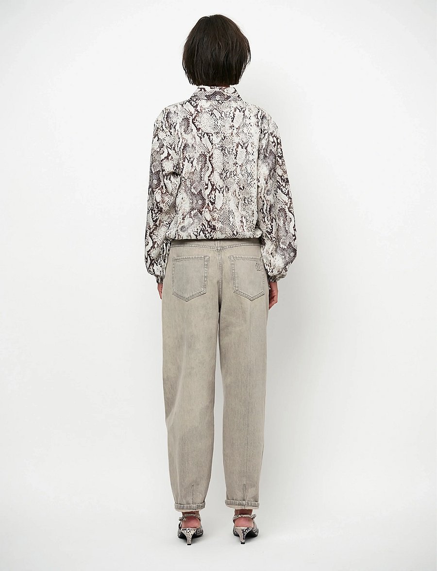 Dante6 - Dante6-Gwynn snake printed shirt - langärmlige hemden - multicolour - 3