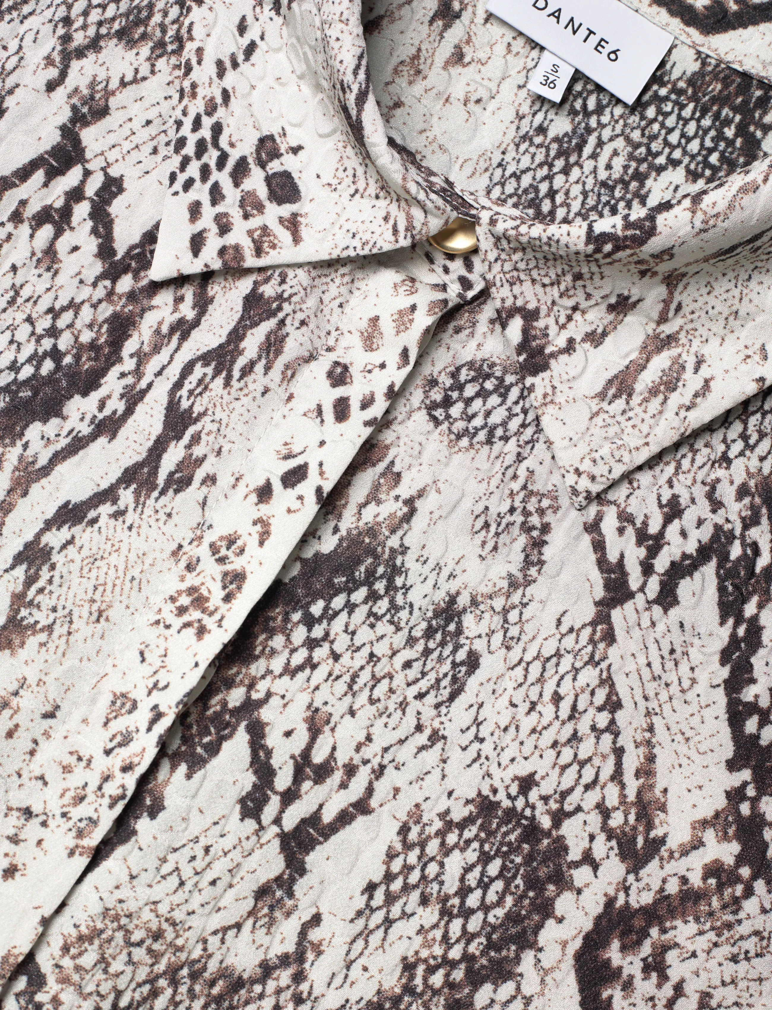 Dante6 - Dante6-Gwynn snake printed shirt - langärmlige hemden - multicolour - 4