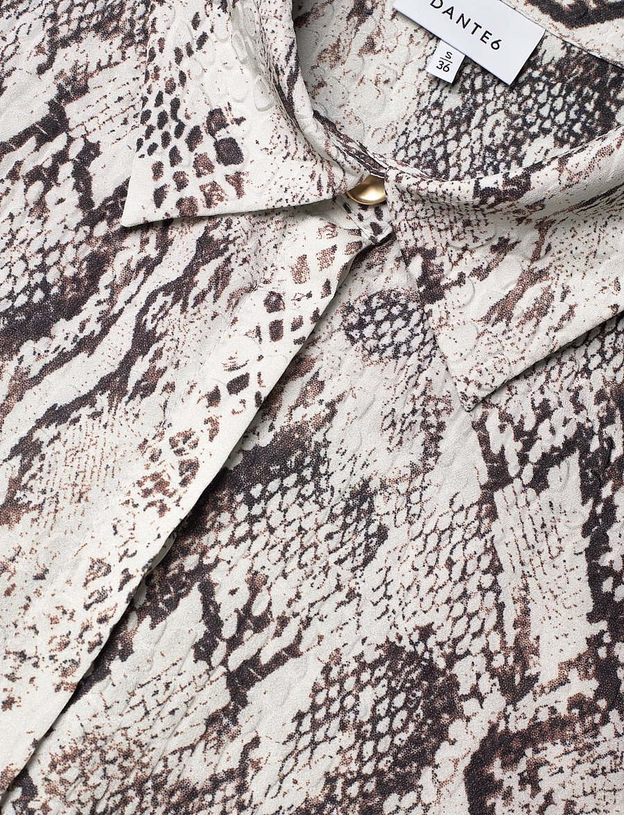 Dante6 - Dante6-Gwynn snake printed shirt - langärmlige hemden - multicolour - 4
