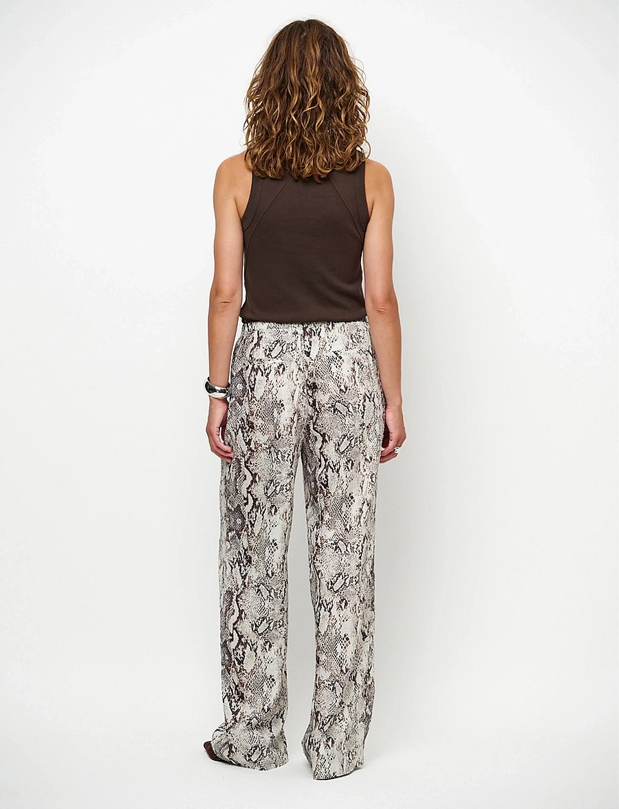 Dante6 - Dante6-Ido snake printed wide leg pants - laia säärega püksid - multicolour - 3