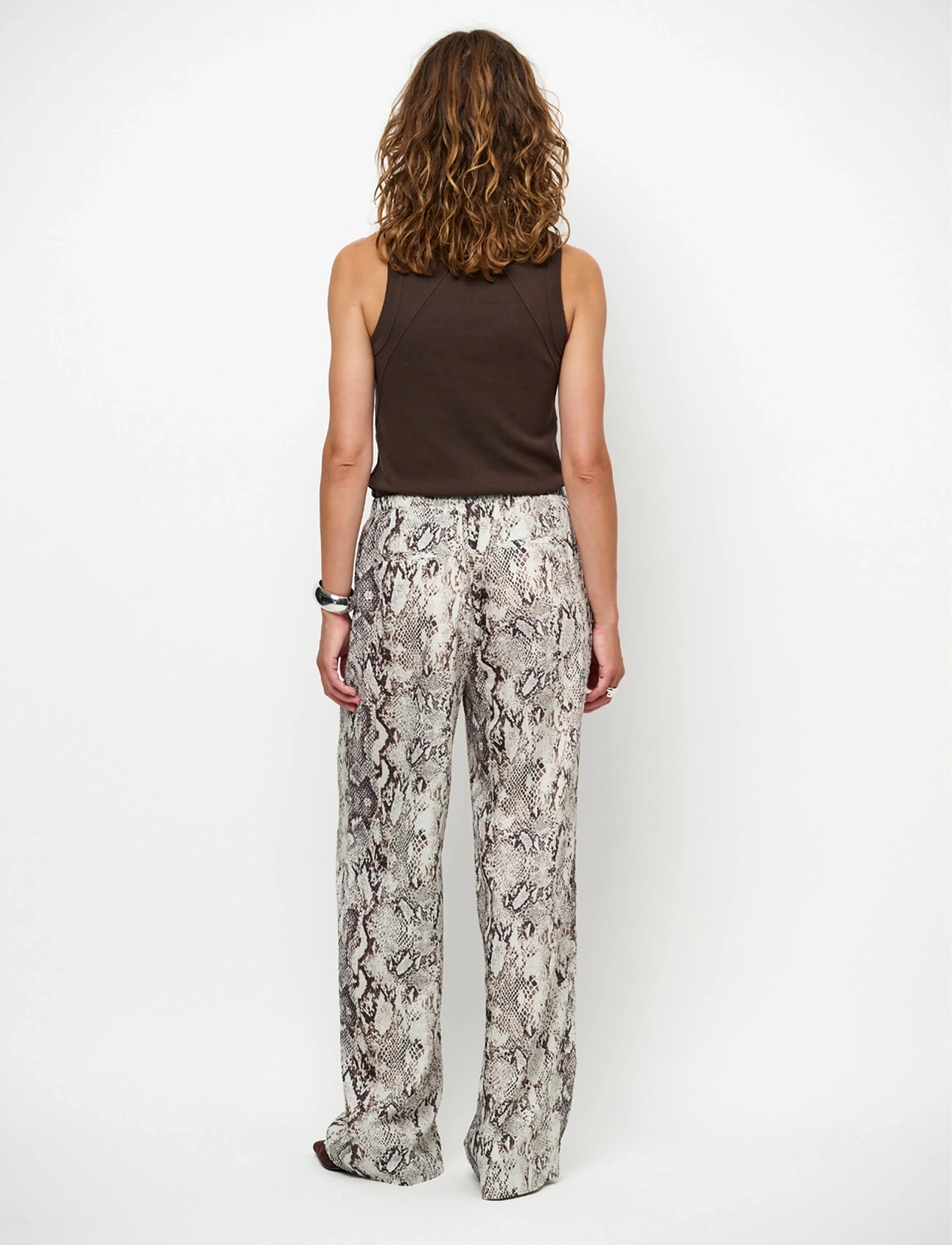 Dante6 - Dante6-Ido snake printed wide leg pants - pantalons larges - multicolour - 3