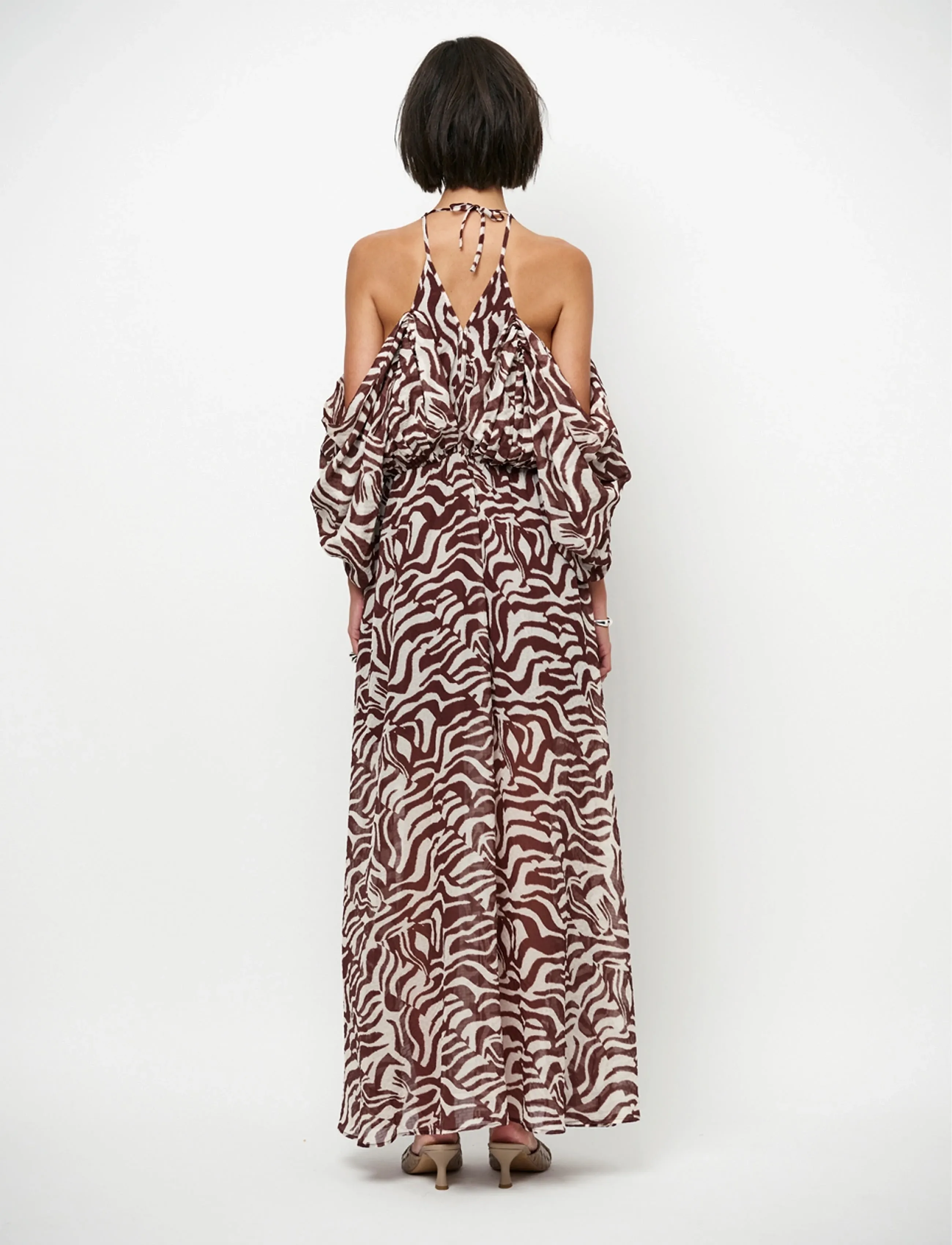 Dante6 - Dante6-Rosafiere printed maxi dress - sommerkleider - multicolour - 4
