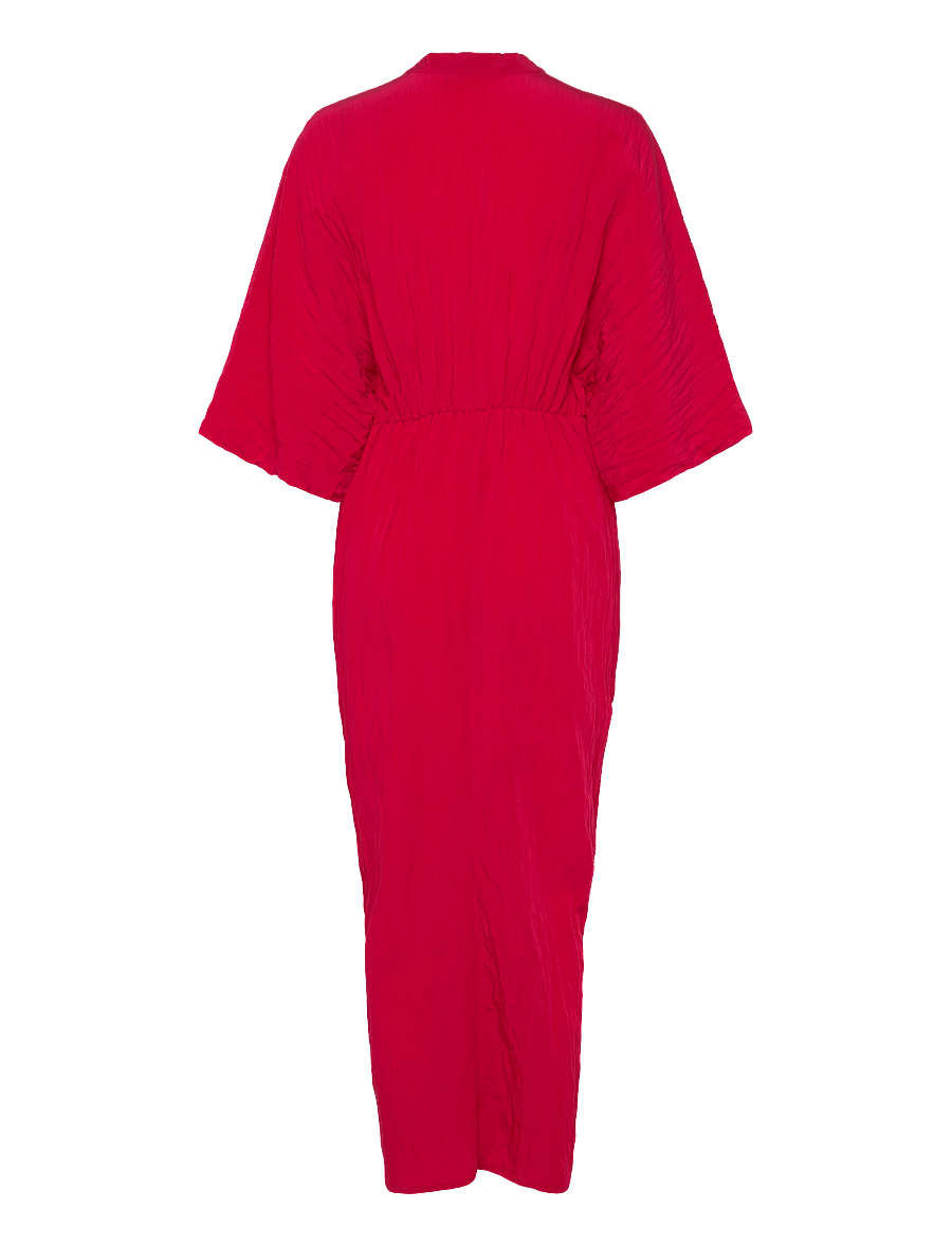 Dante6 - Dante6-Bradshaw pleated long dress - maxi kjoler - pomegranate red - 2