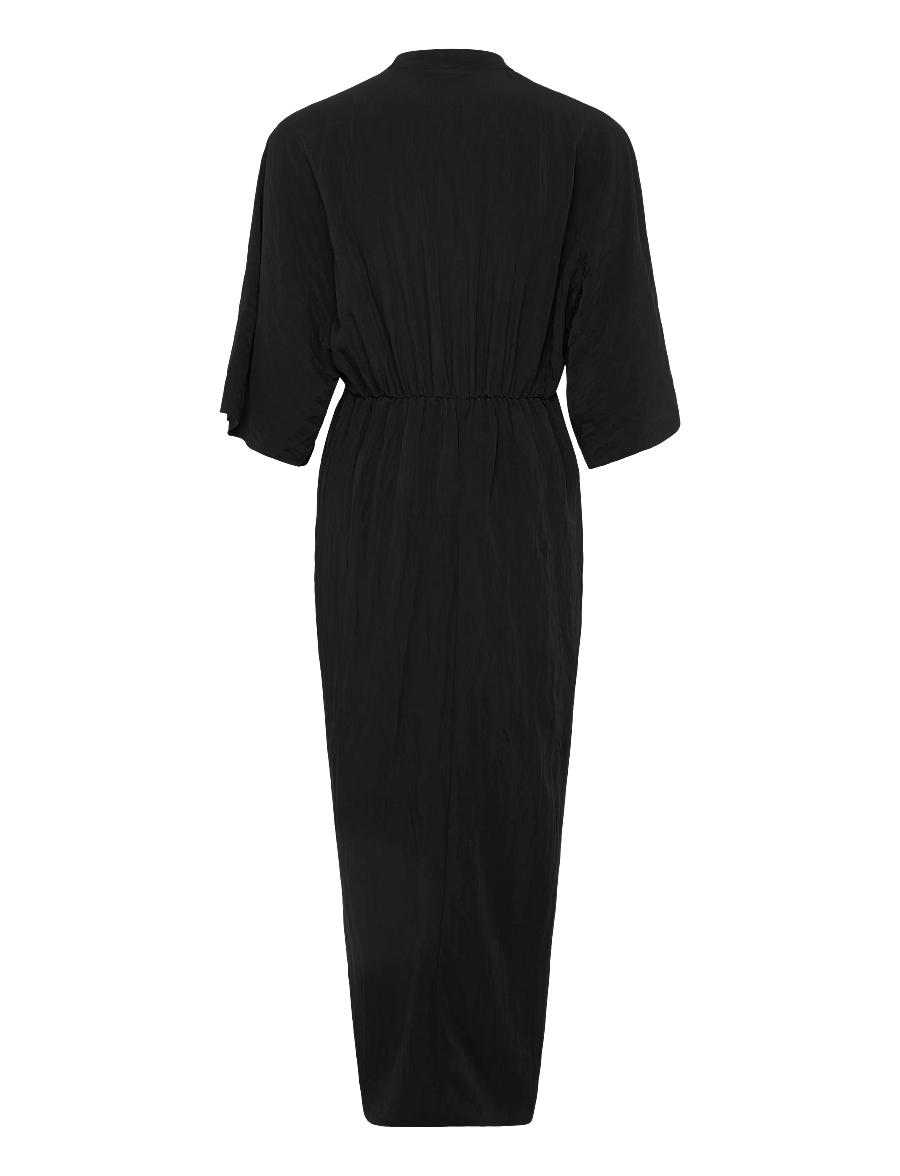 Dante6 - Dante6-Bradshaw pleated long dress - garas kleitas - raven - 2