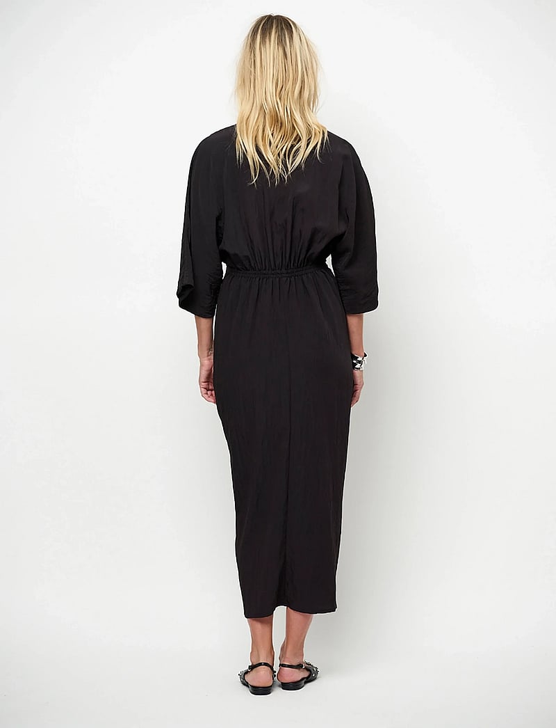 Dante6 - Dante6-Bradshaw pleated long dress - maxi-jurken - raven - 4