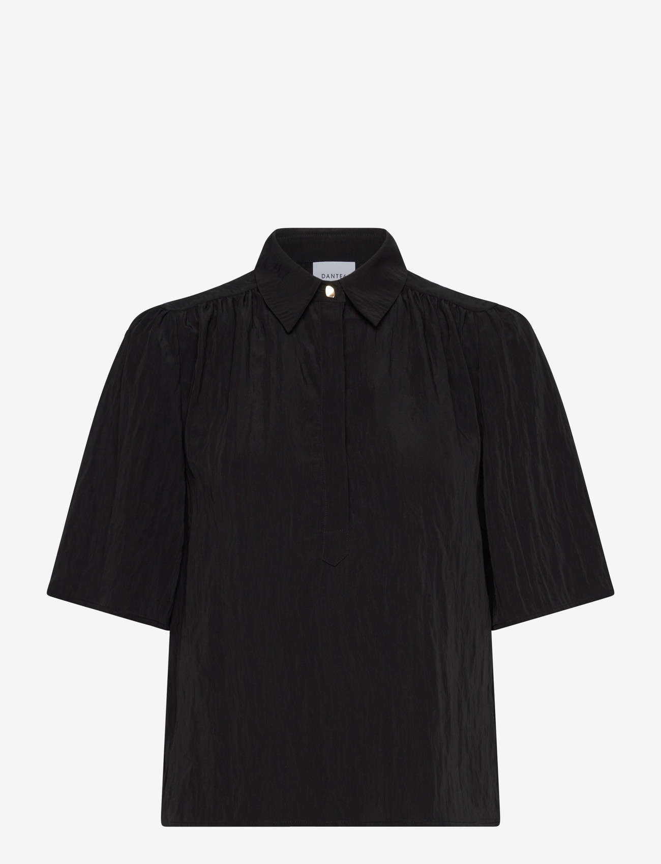 Dante6 - Dante6-Devi cropped wide blouse - crop tops - raven - 1