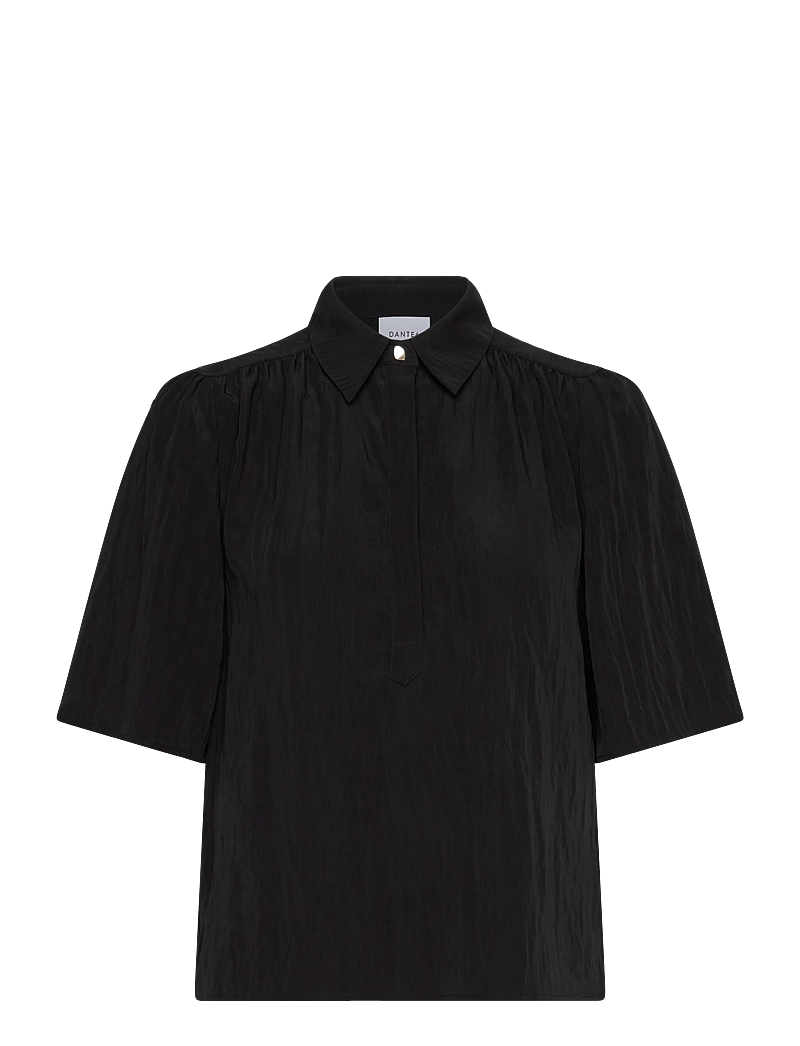 Dante6 - Dante6-Devi cropped wide blouse - crop tops - raven - 1