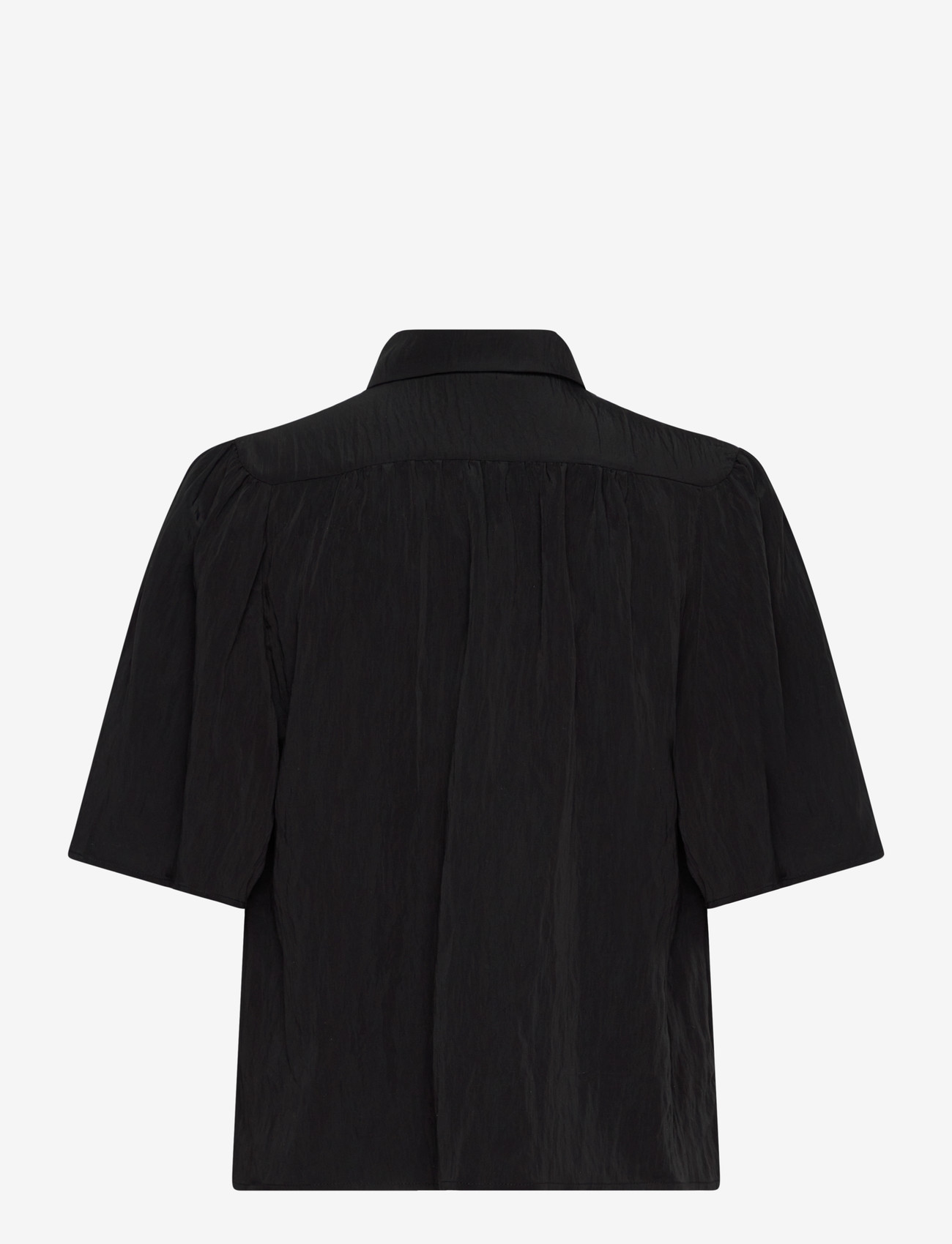 Dante6 - Dante6-Devi cropped wide blouse - crop tops - raven - 2