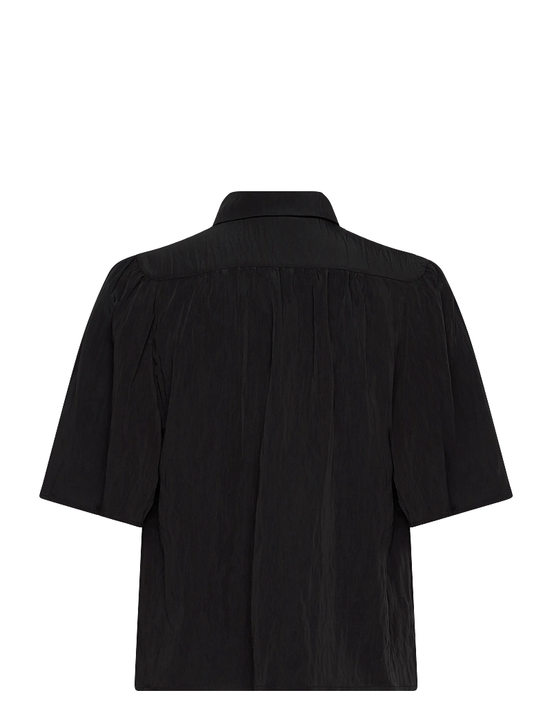 Dante6 - Dante6-Devi cropped wide blouse - crop tops - raven - 2