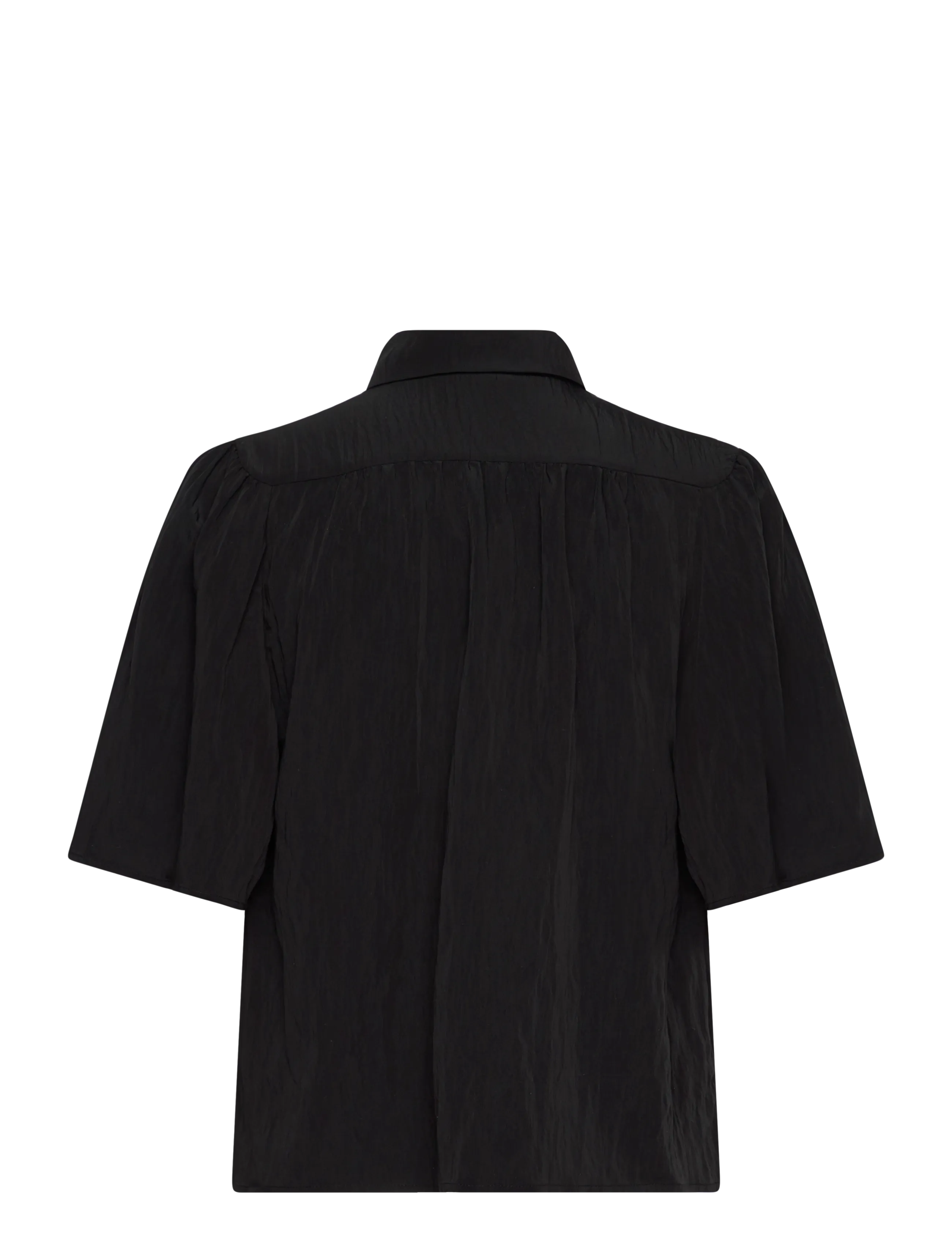 Dante6 - Dante6-Devi cropped wide blouse - crop tops - raven - 2