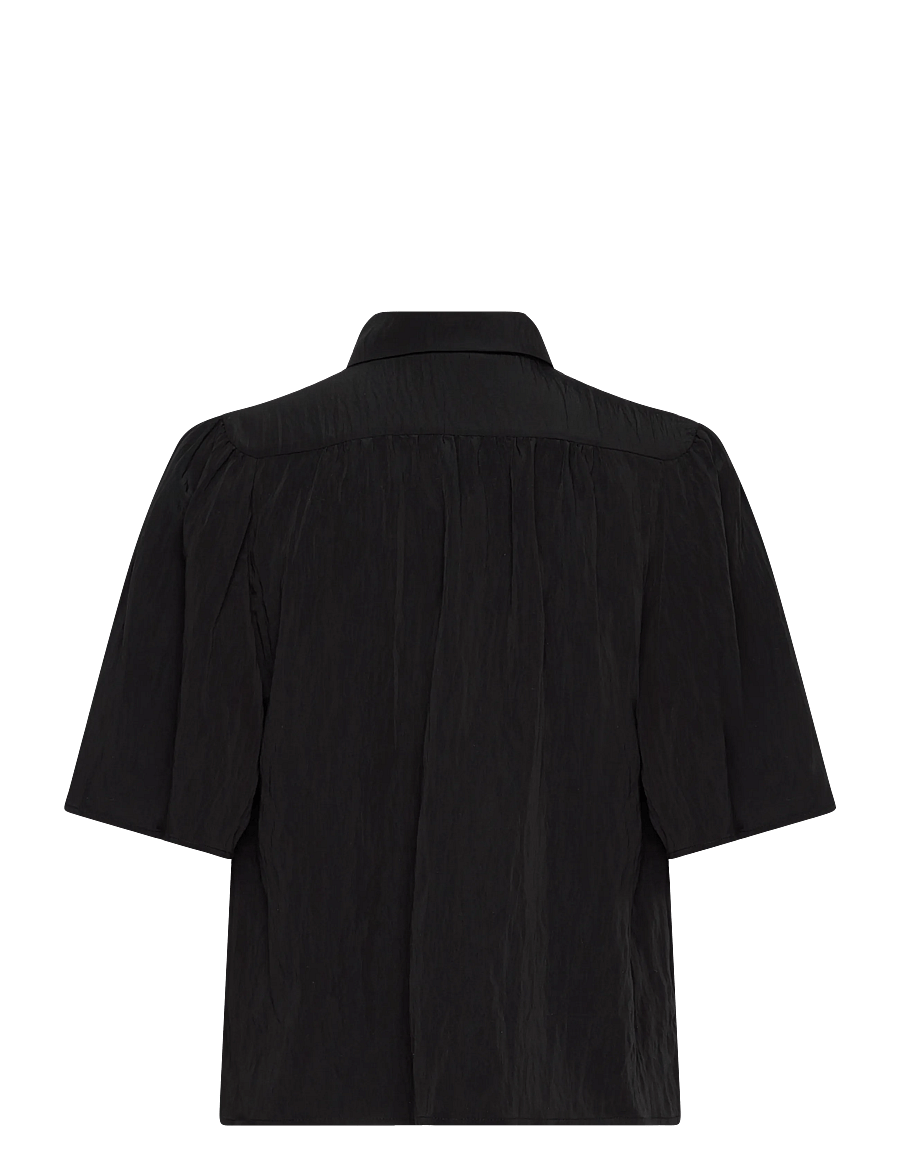 Dante6 - Dante6-Devi cropped wide blouse - crop tops - raven - 2