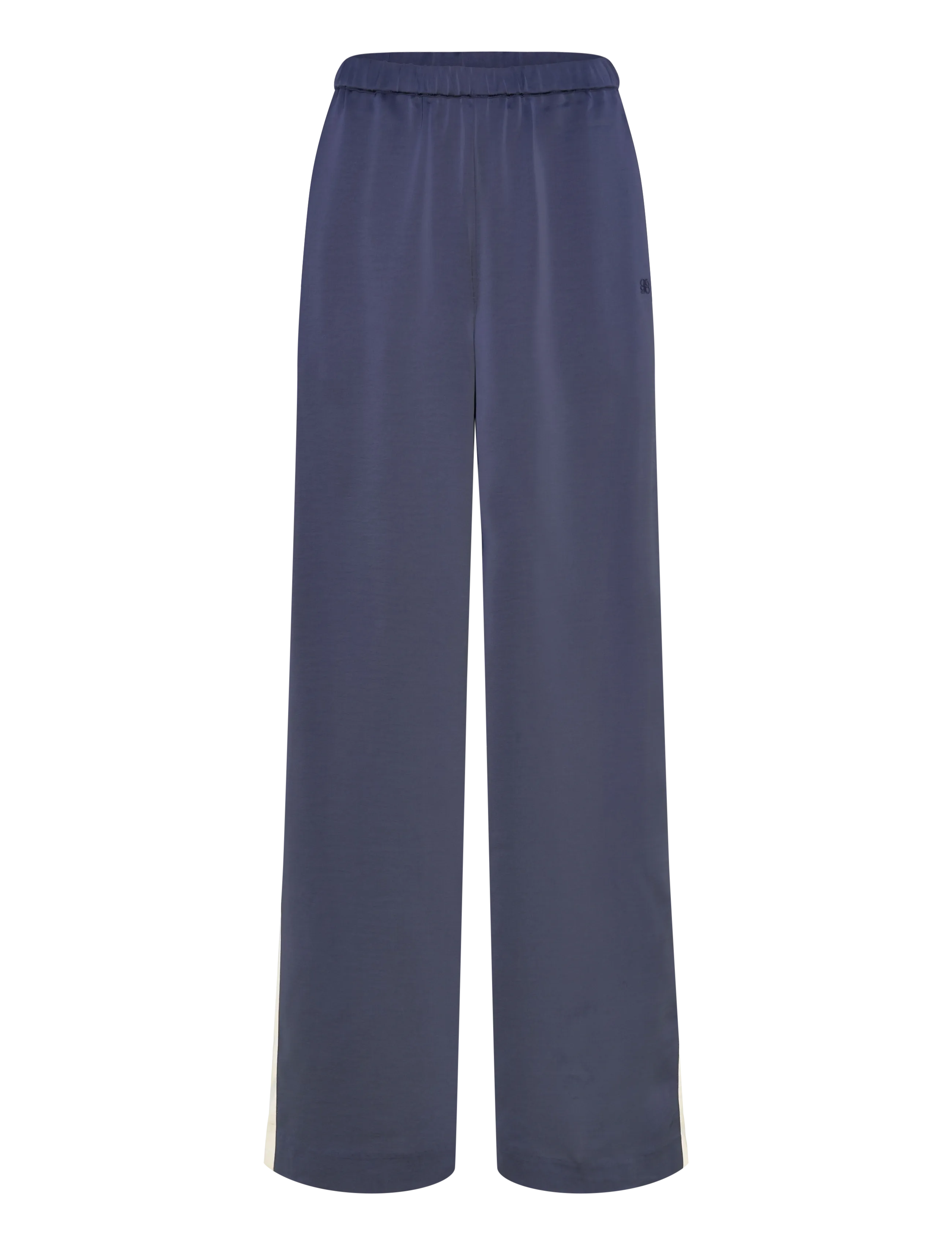 DANTE6 Dante6-Dare Gestreift Satin Hosen Navy - 36 - Damen