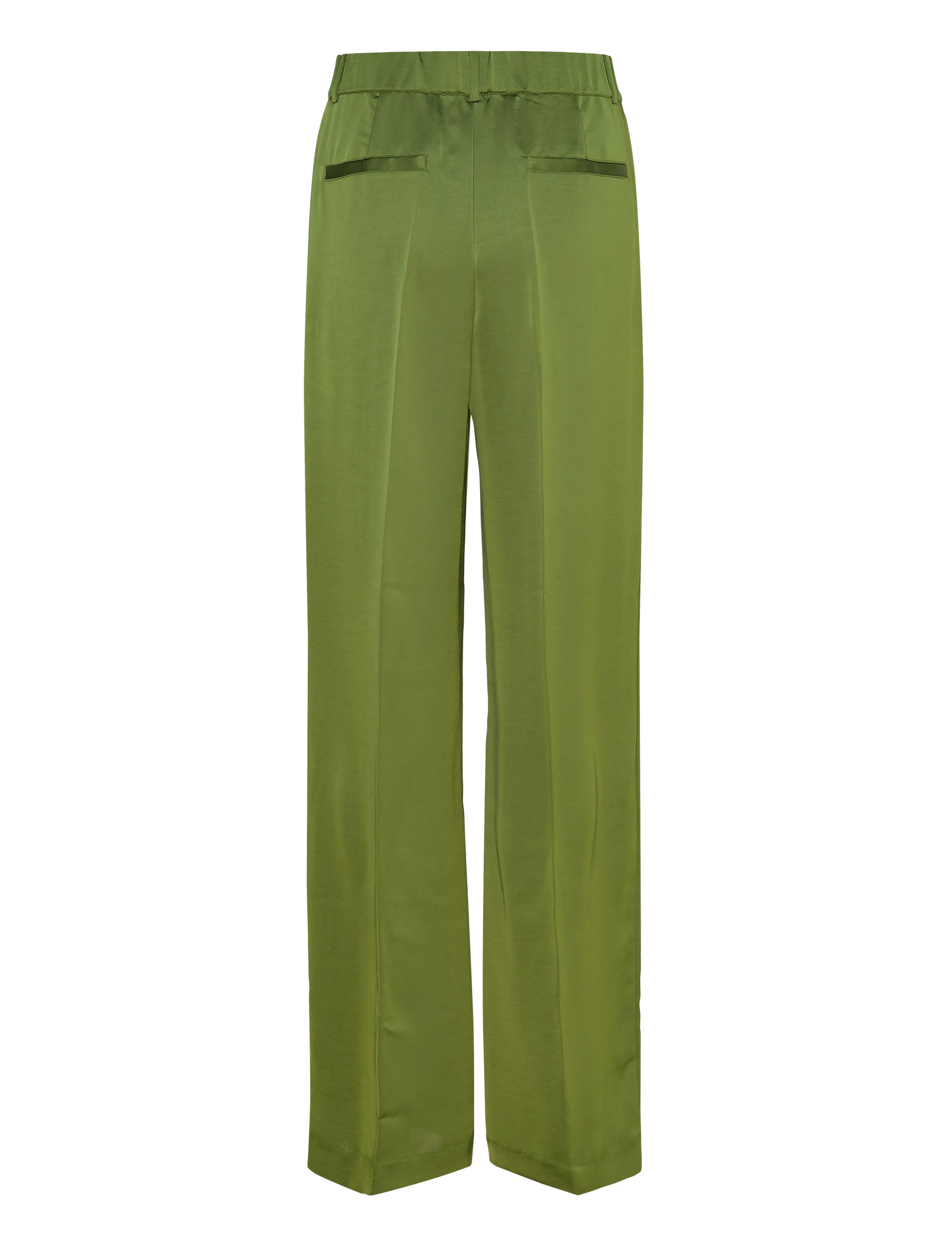 Dante6 - Dante6-Jules satin smart pants - tailored trousers - basil green - 2