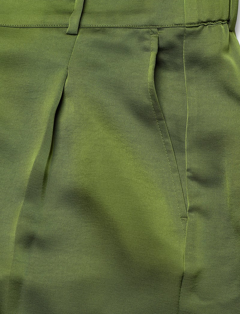 Dante6 - Dante6-Jules satin smart pants - habitbukser - basil green - 5