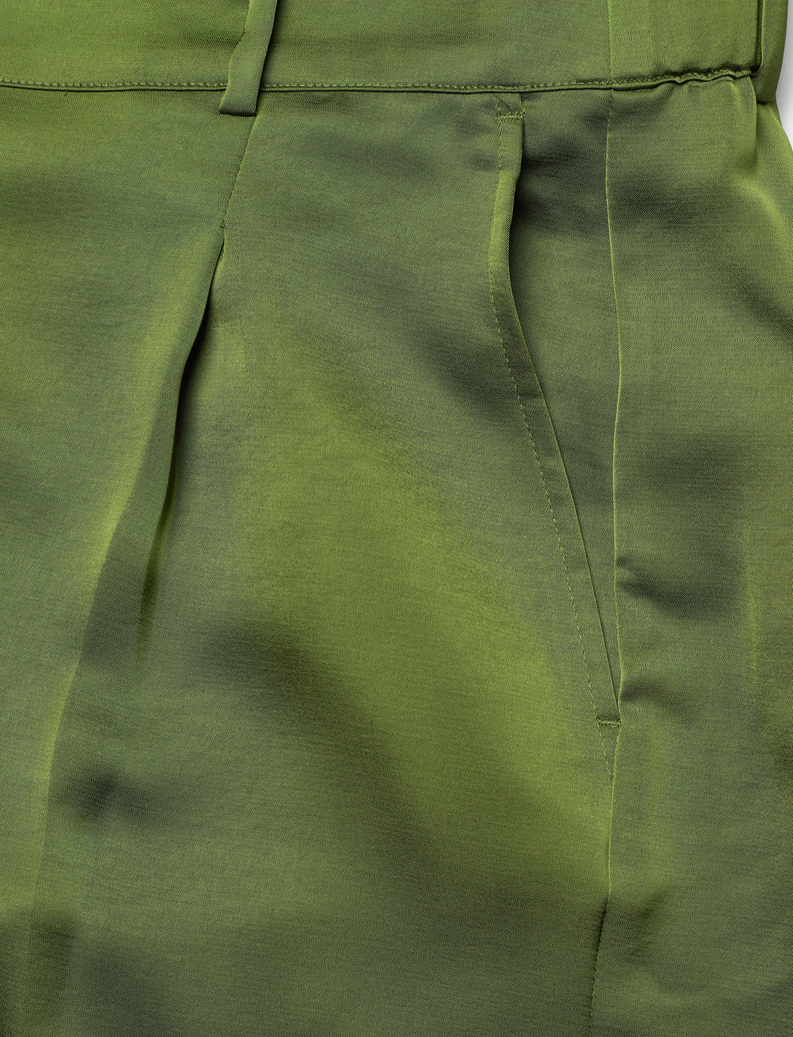 Dante6 - Dante6-Jules satin smart pants - tailored trousers - basil green - 5