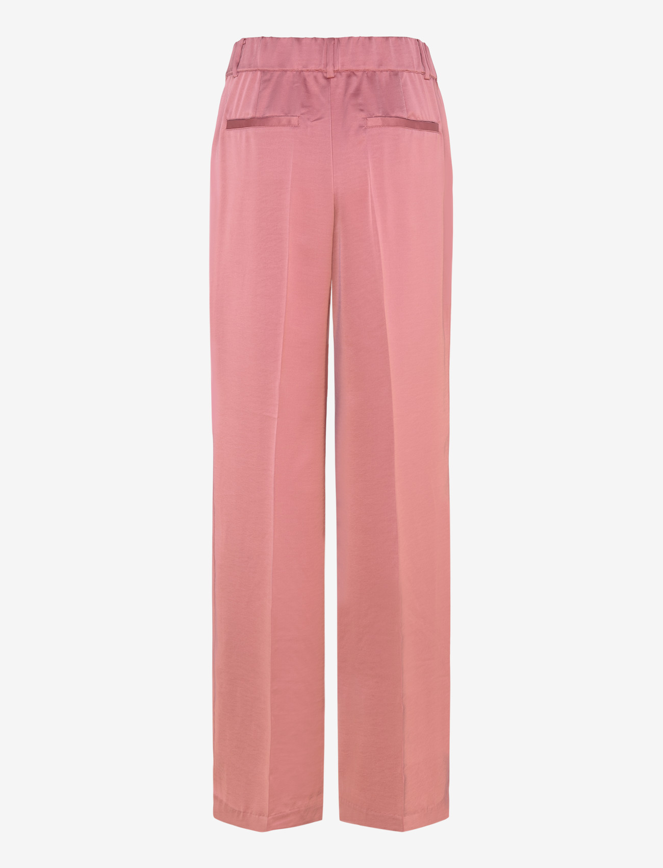 Dante6 - Dante6-Jules satin smart pants - habitbukser - coral blush - 2