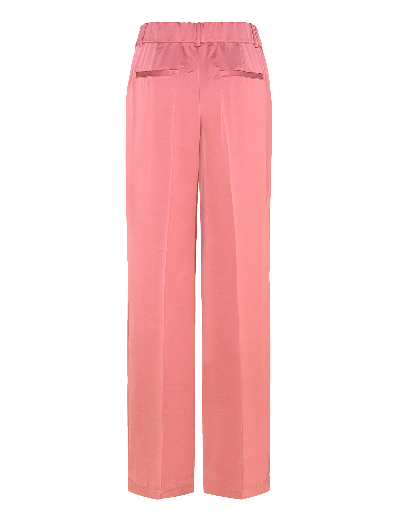 Dante6 - Dante6-Jules satin smart pants - habitbukser - coral blush - 2