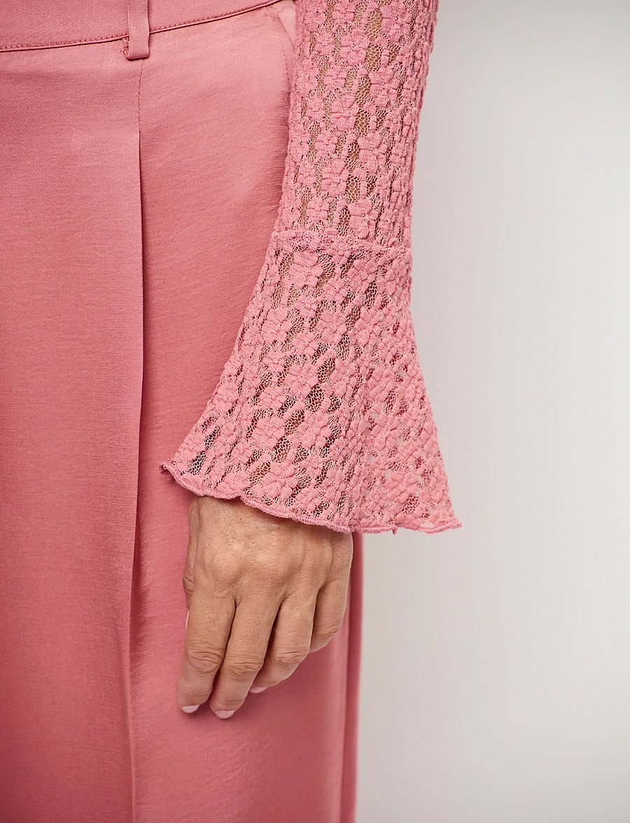 Dante6 - Dante6-Jules satin smart pants - pidulikud püksid - coral blush - 3