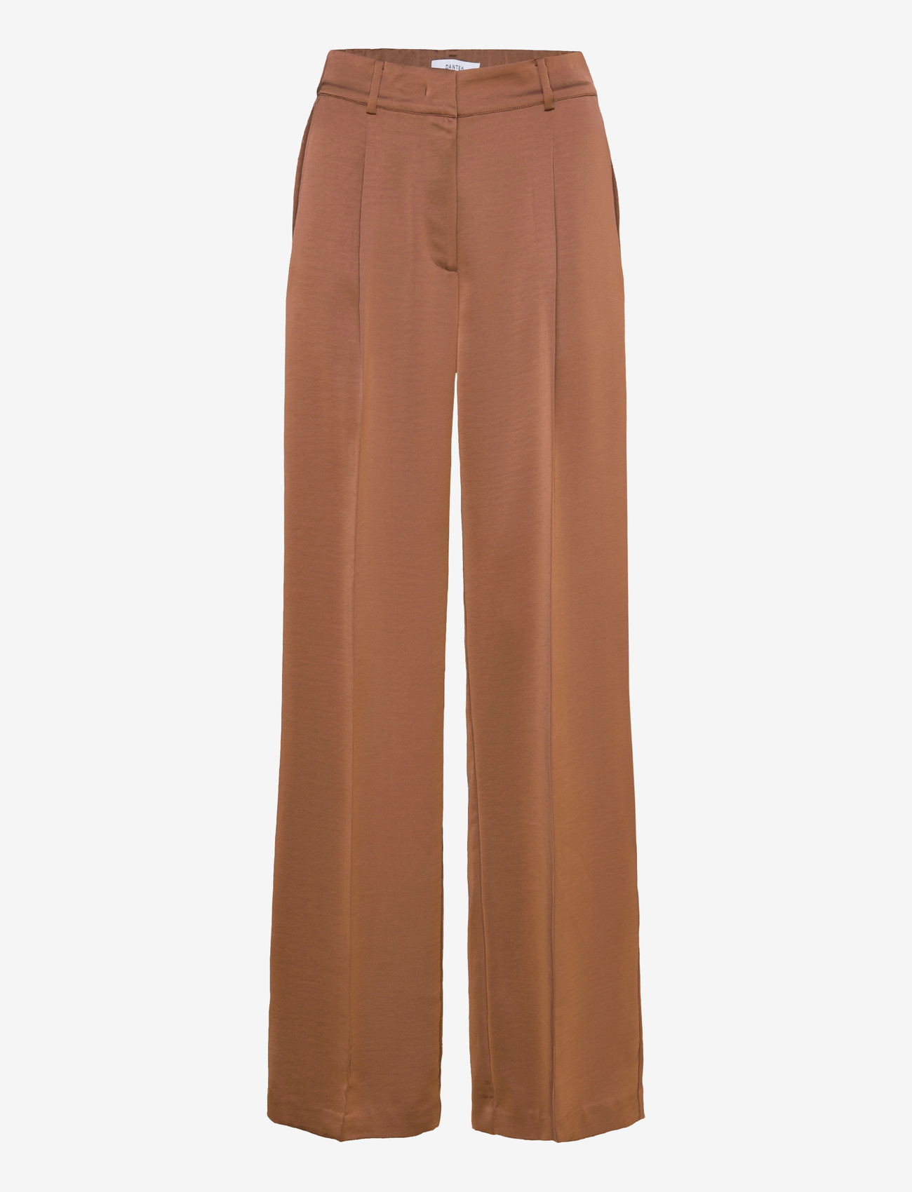 Dante6 - Dante6-Jules satin smart pants - formell - mocha mousse - 0