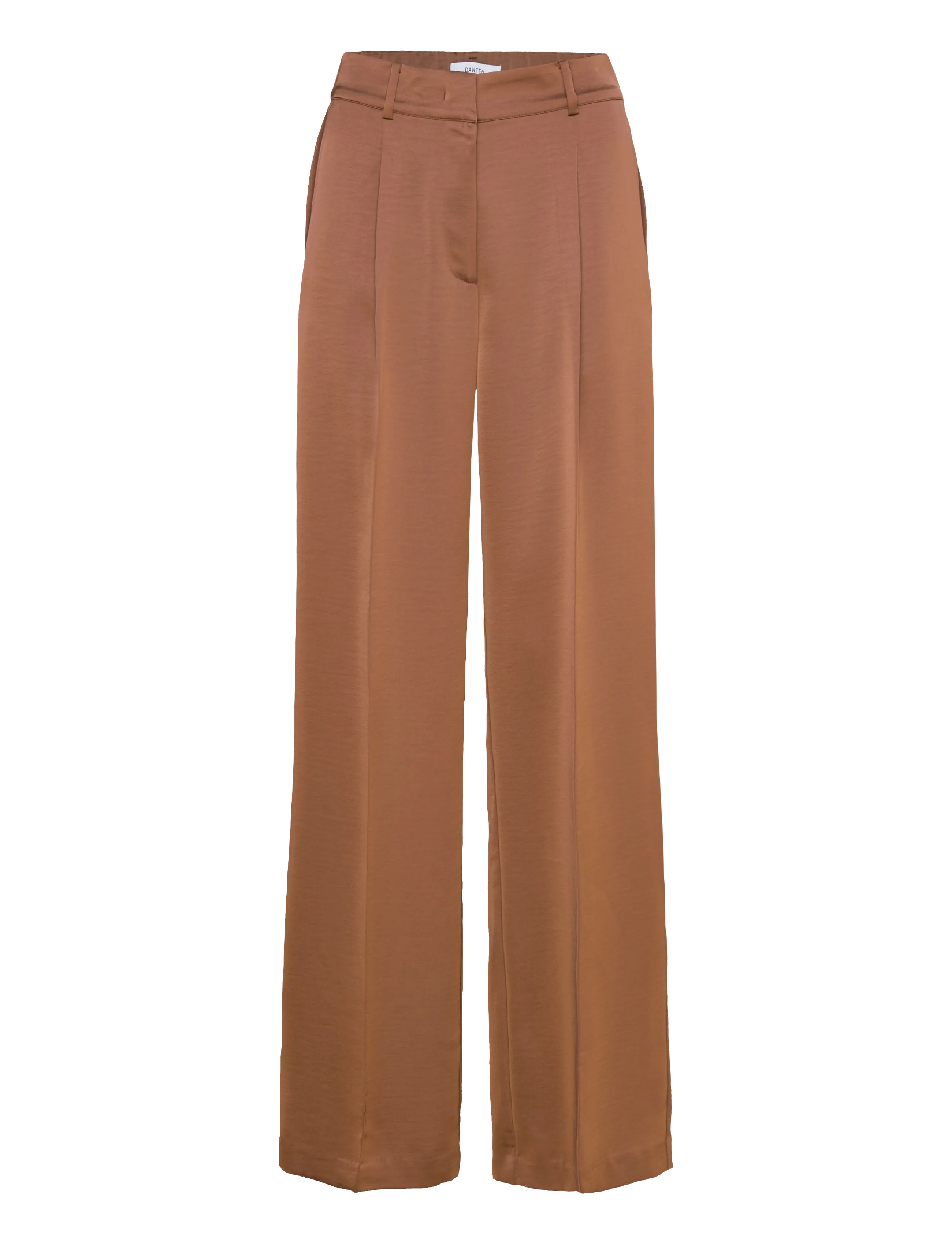 Dante6 Dante6-Jules satin smart pants - Büromode - MOCHA MOUSSE / brown
