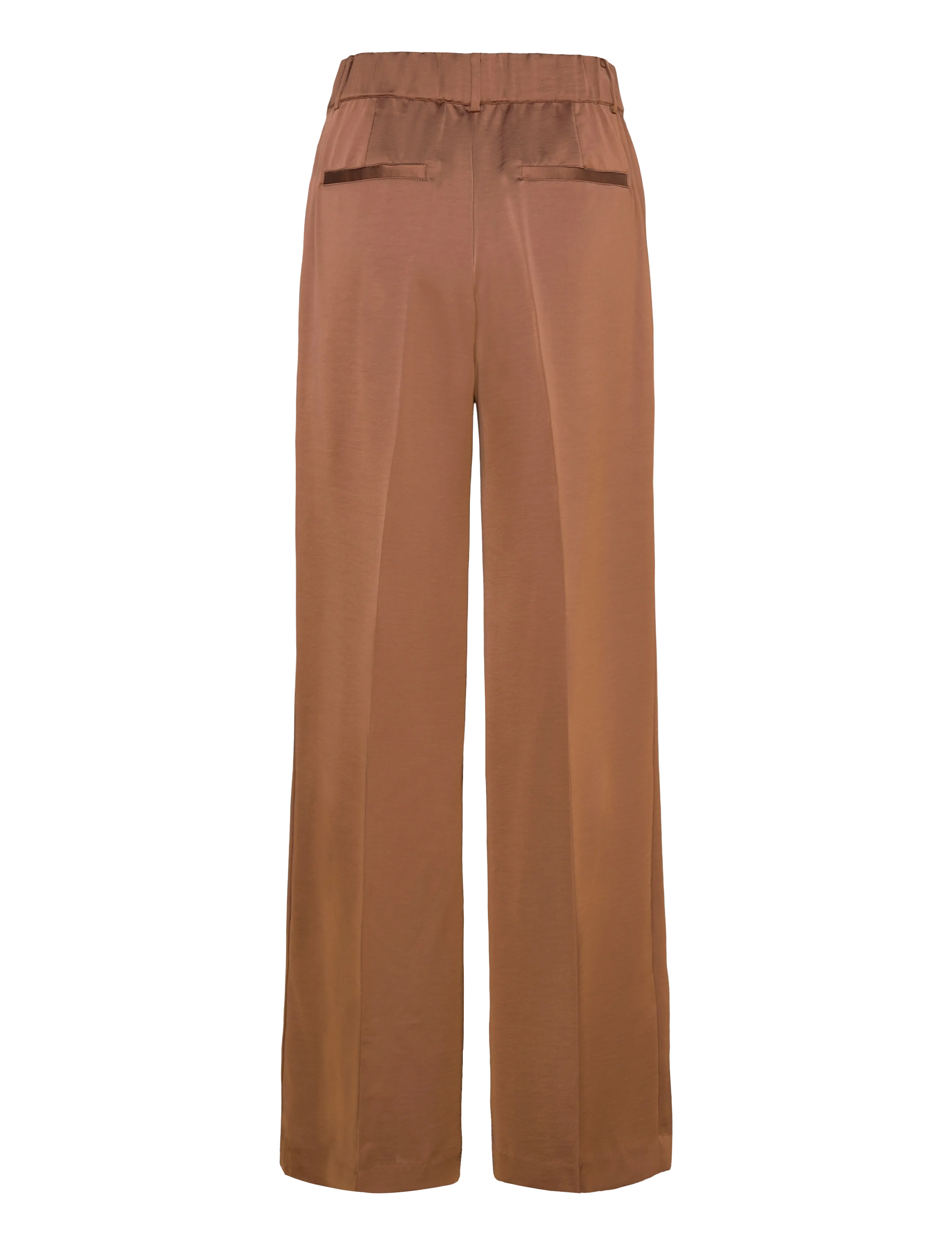 Dante6 - Dante6-Jules satin smart pants - habitbukser - mocha mousse - 2