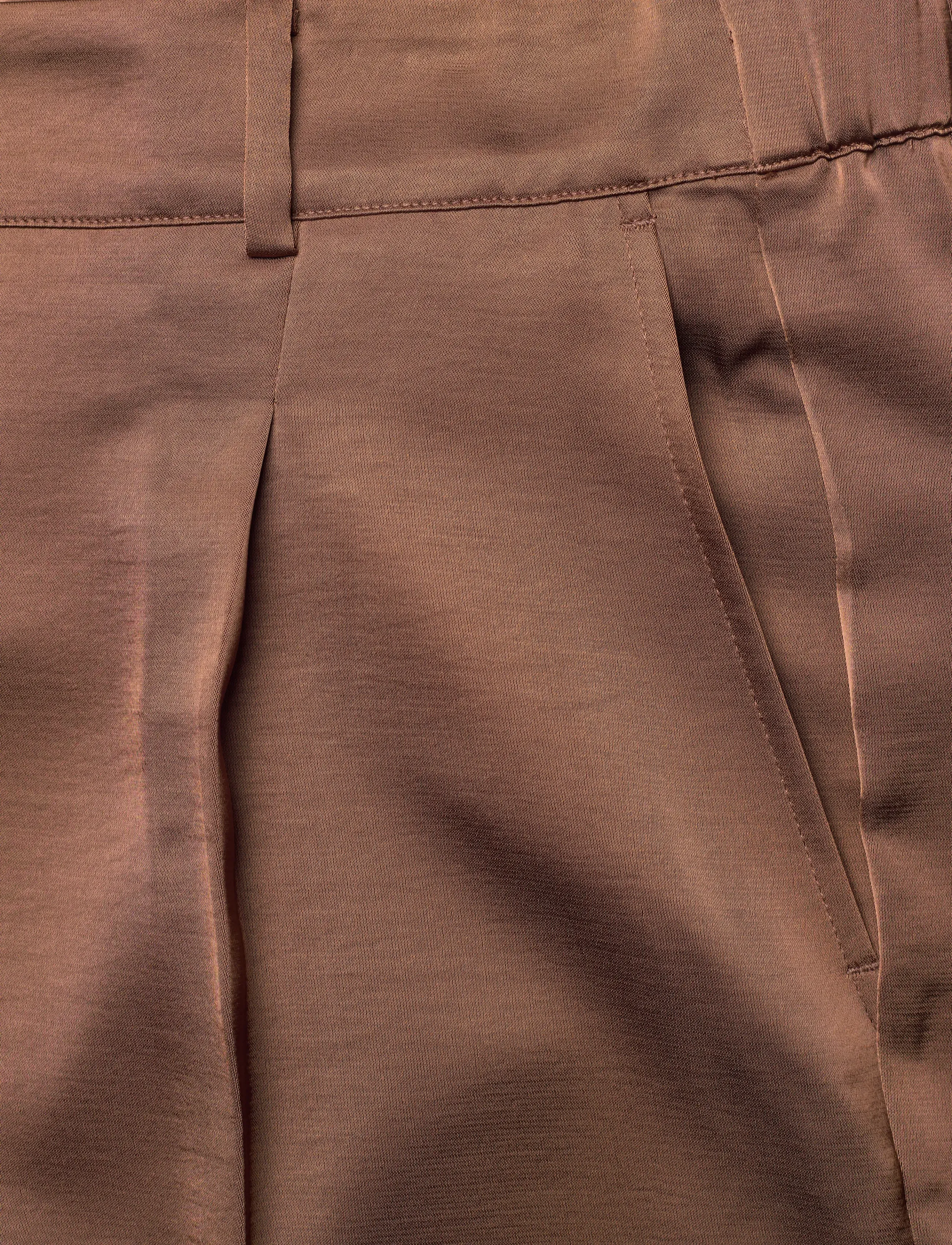 Dante6 - Dante6-Jules satin smart pants - habitbukser - mocha mousse - 5