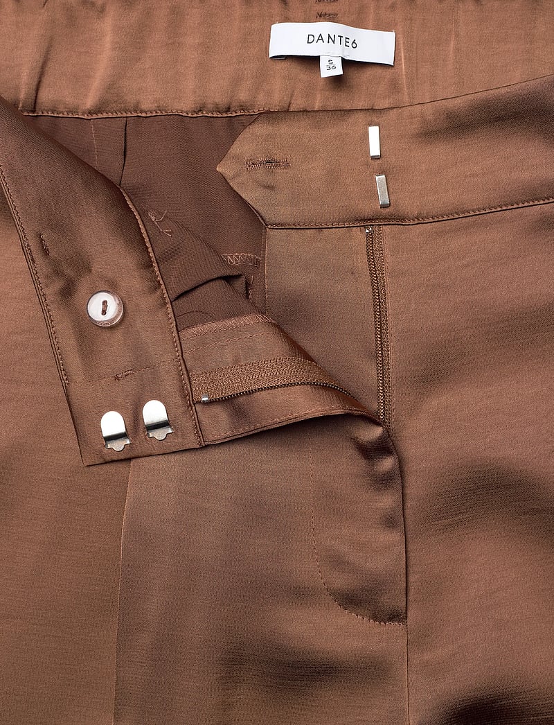 Dante6 - Dante6-Jules satin smart pants - formell - mocha mousse - 3