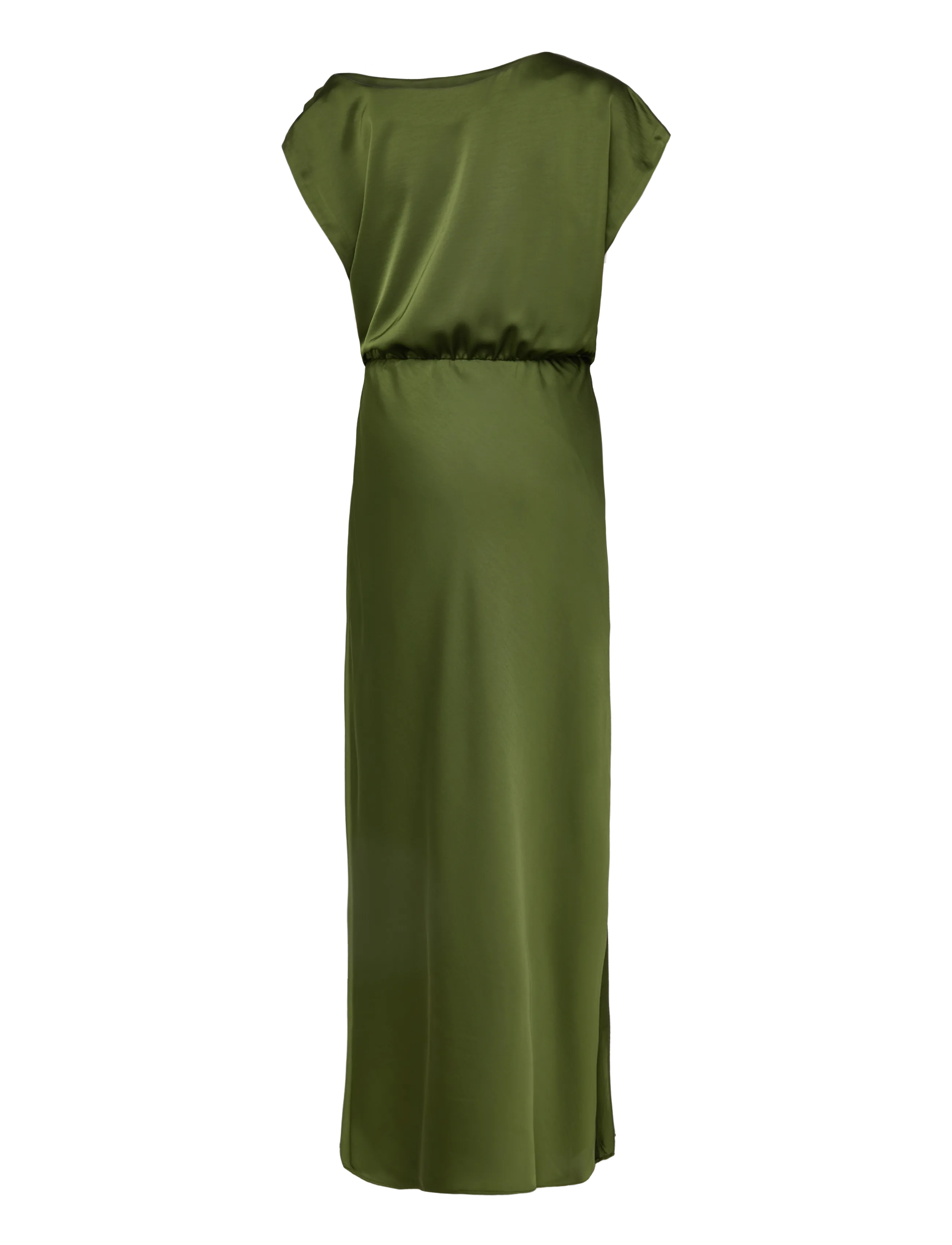 Dante6 - Dante6-Epic off-shoulder satin maxi dress - basil green - 2