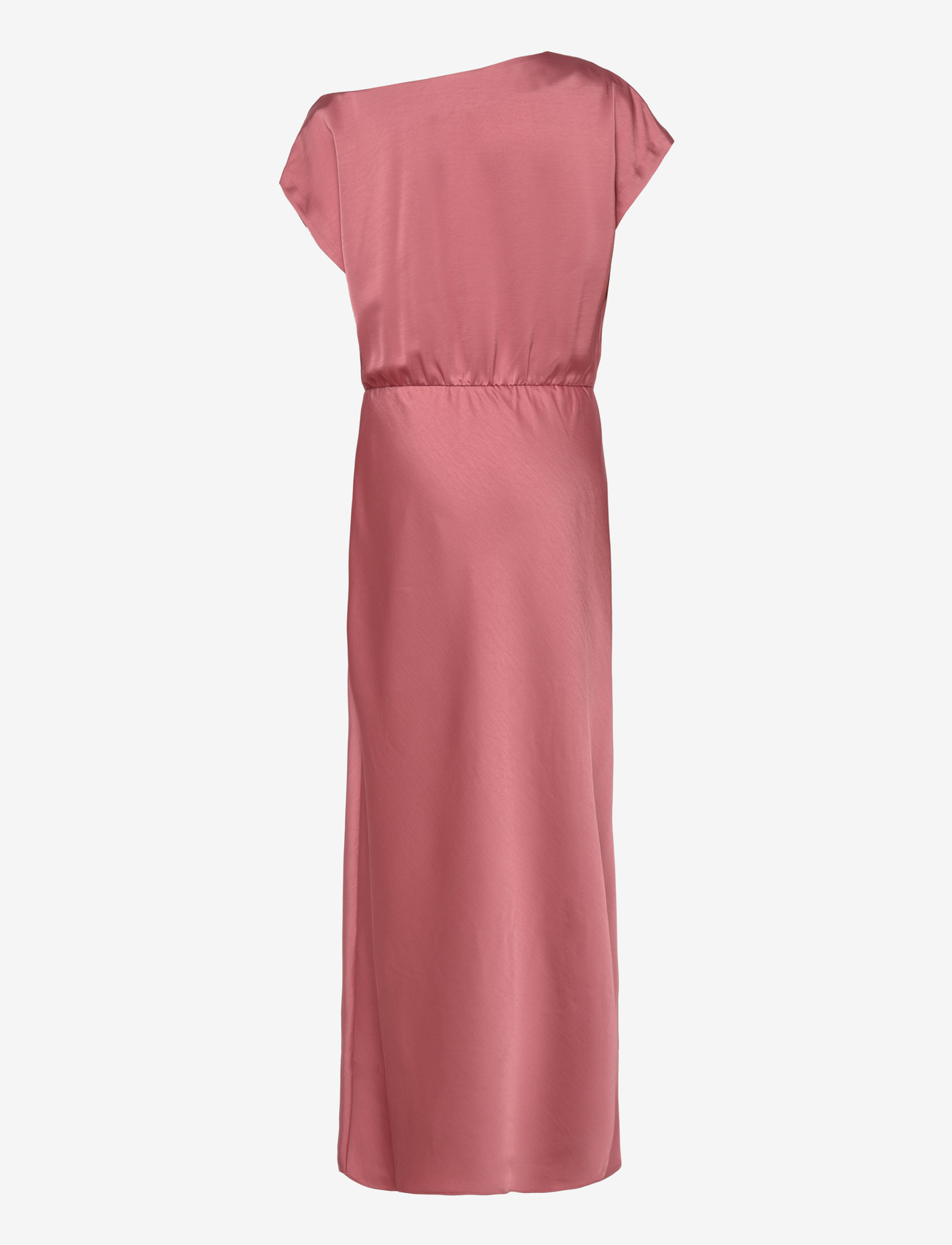Dante6 - Dante6-Epic off-shoulder satin maxi dress - sukienki wieczorowe - coral blush - 2