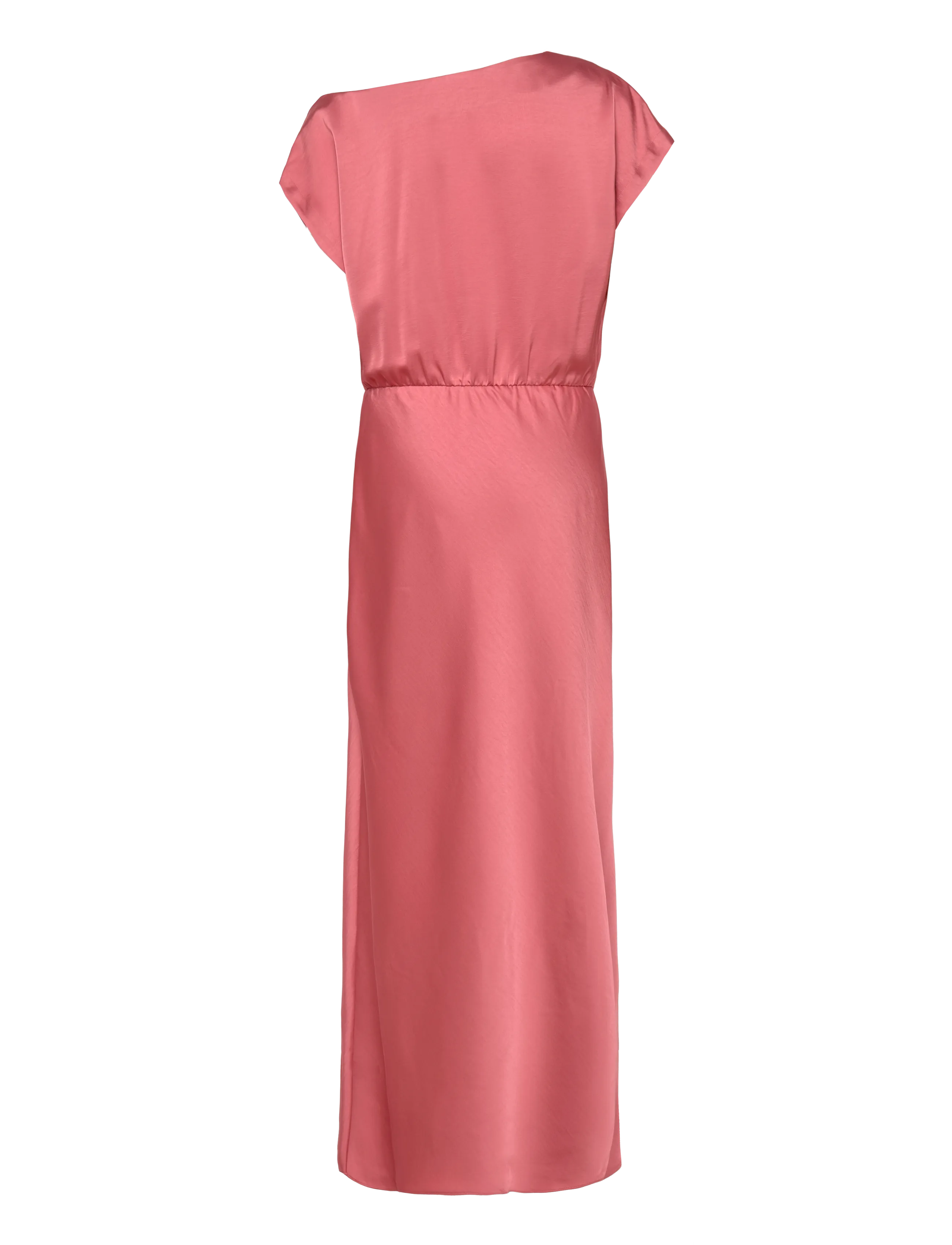 Dante6 - Dante6-Epic off-shoulder satin maxi dress - Õhtukleidid - coral blush - 2