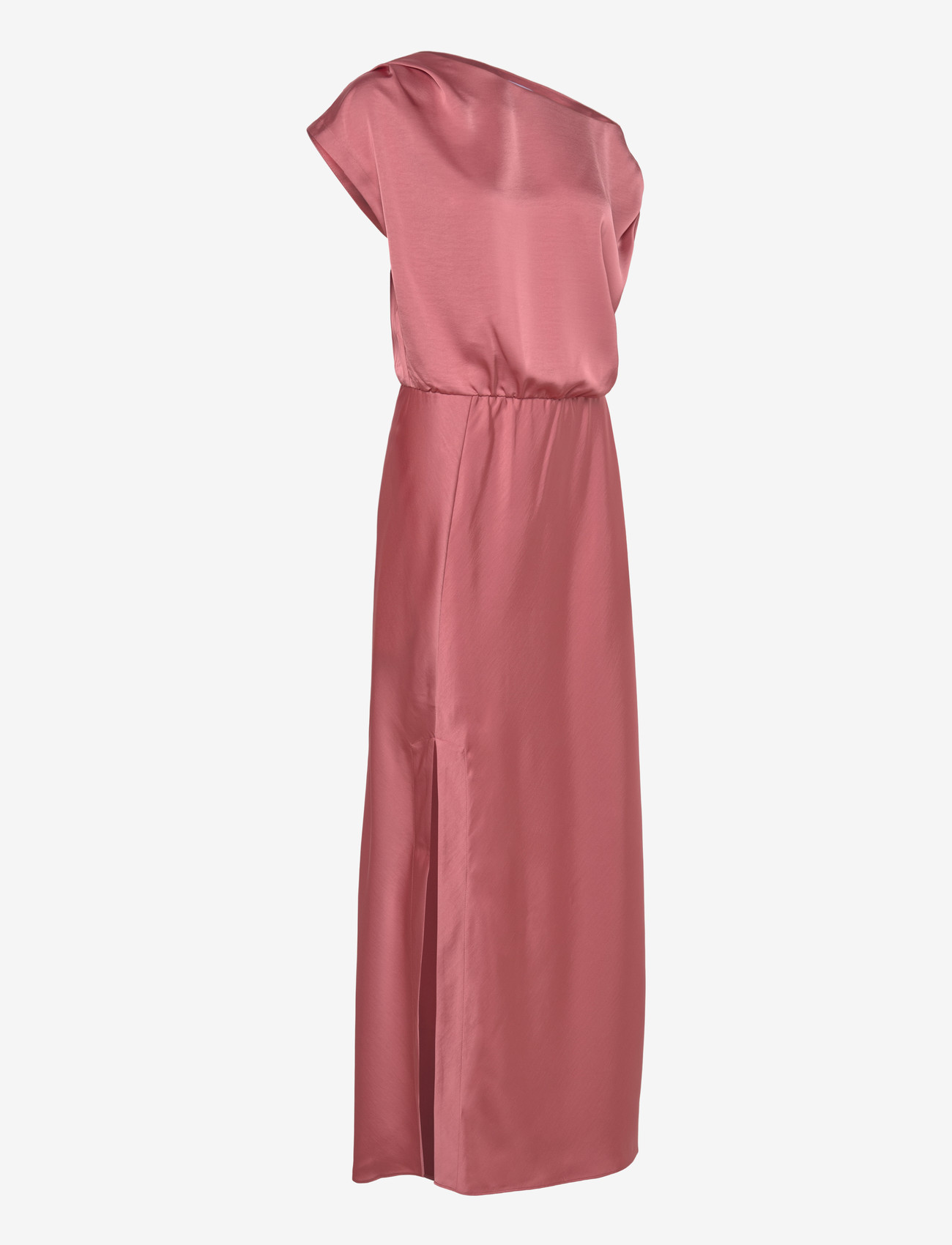 Dante6 - Dante6-Epic off-shoulder satin maxi dress - sukienki wieczorowe - coral blush - 3