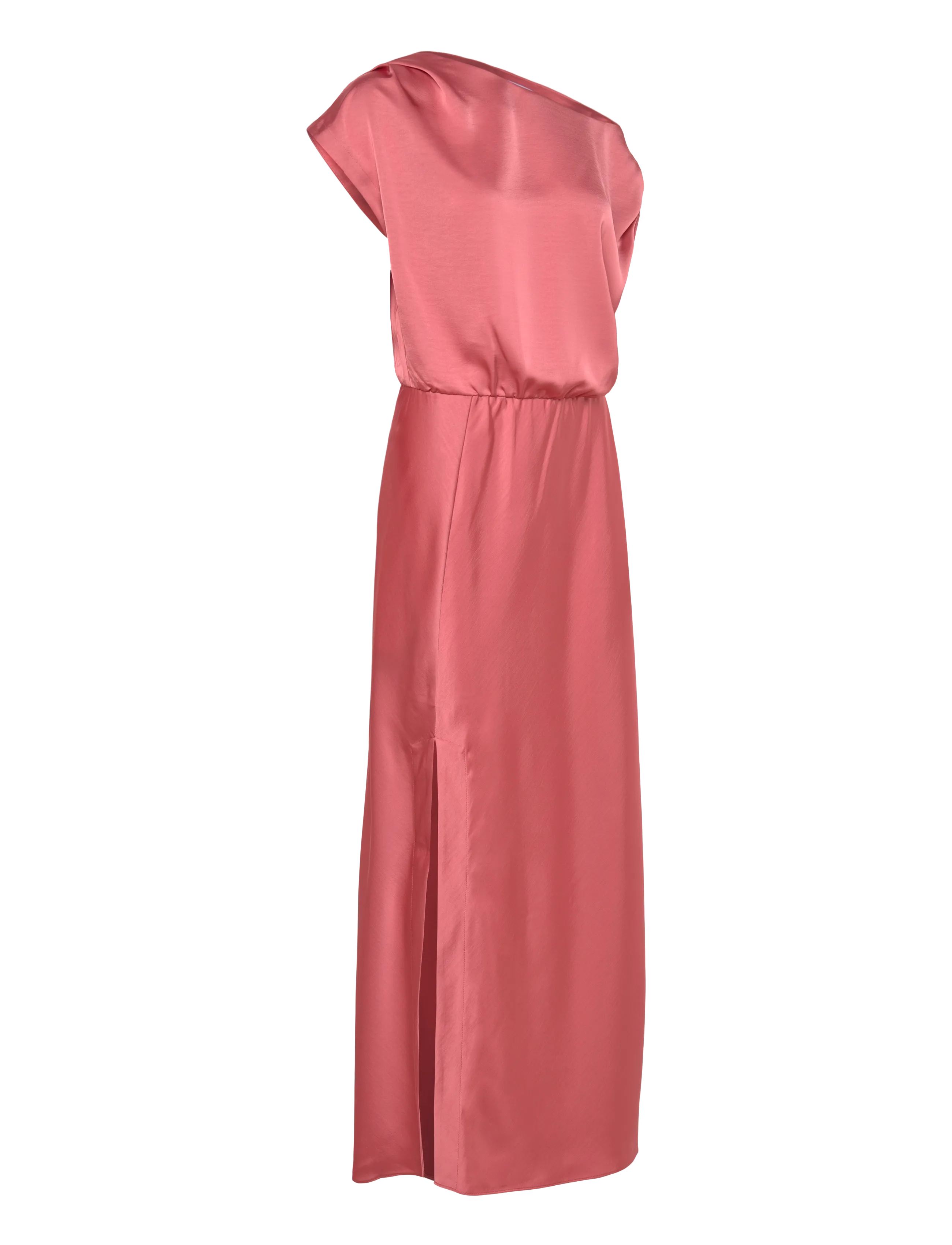 Dante6 - Dante6-Epic off-shoulder satin maxi dress - Õhtukleidid - coral blush - 3