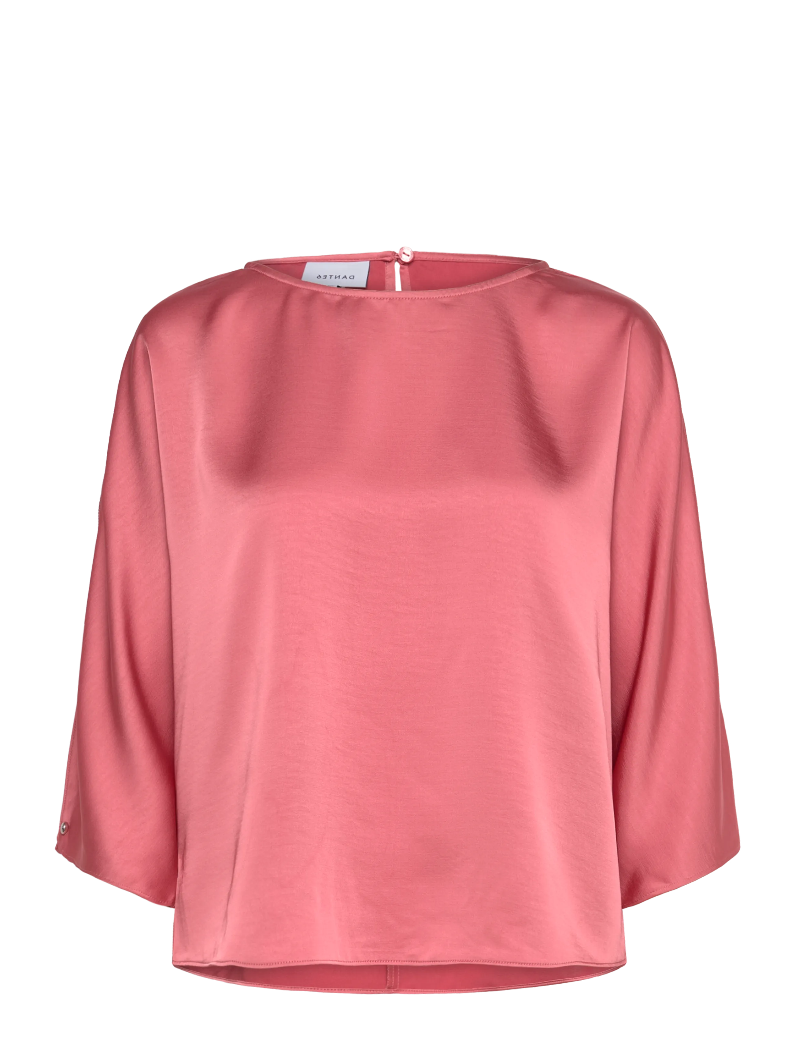 Dante6 Dante6-Risette flowing satin top - Dante6 - CORAL BLUSH / coral