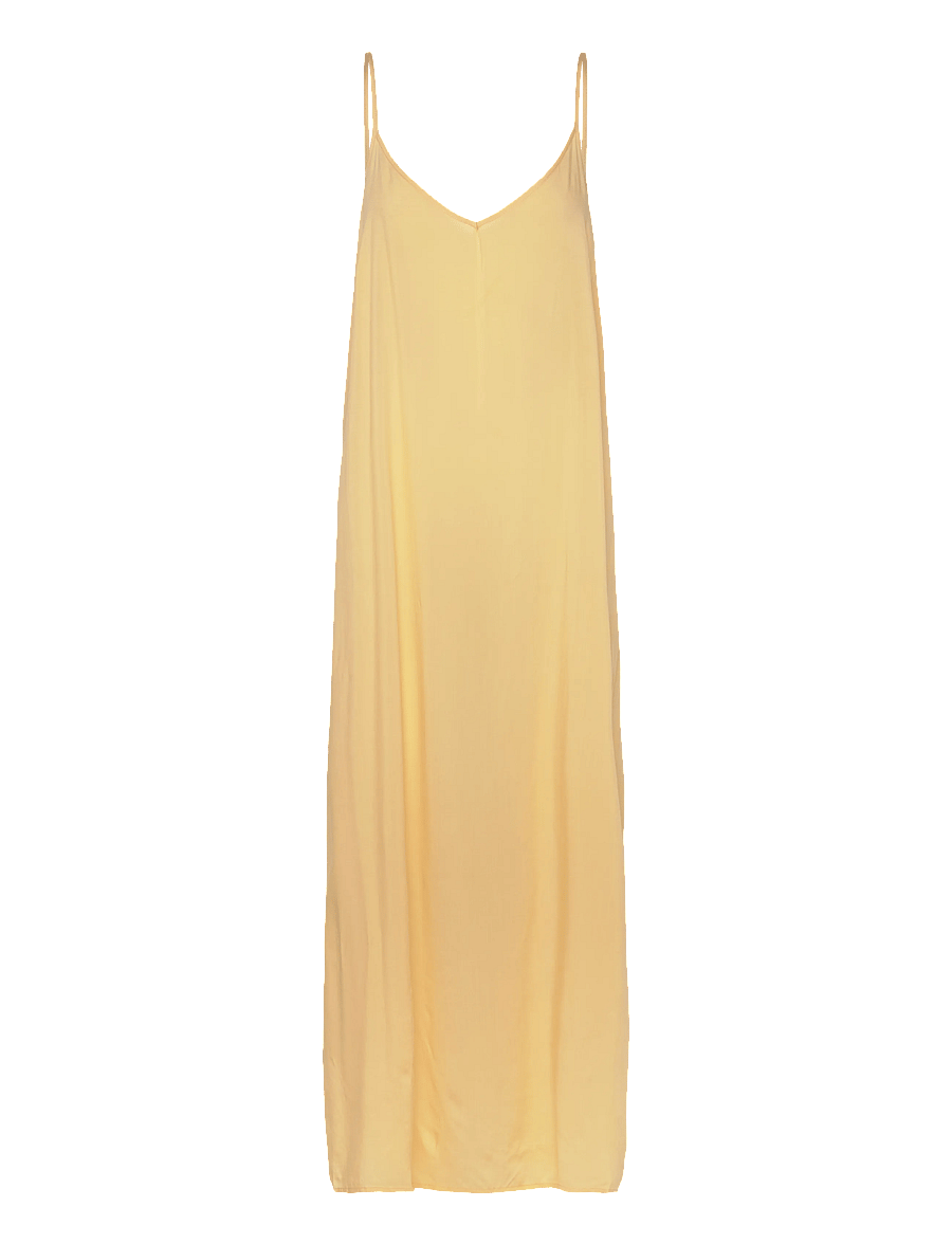 Dante6 - Dante6-Elivia chiffon maxi dress - maxi kjoler - butter yellow - 3