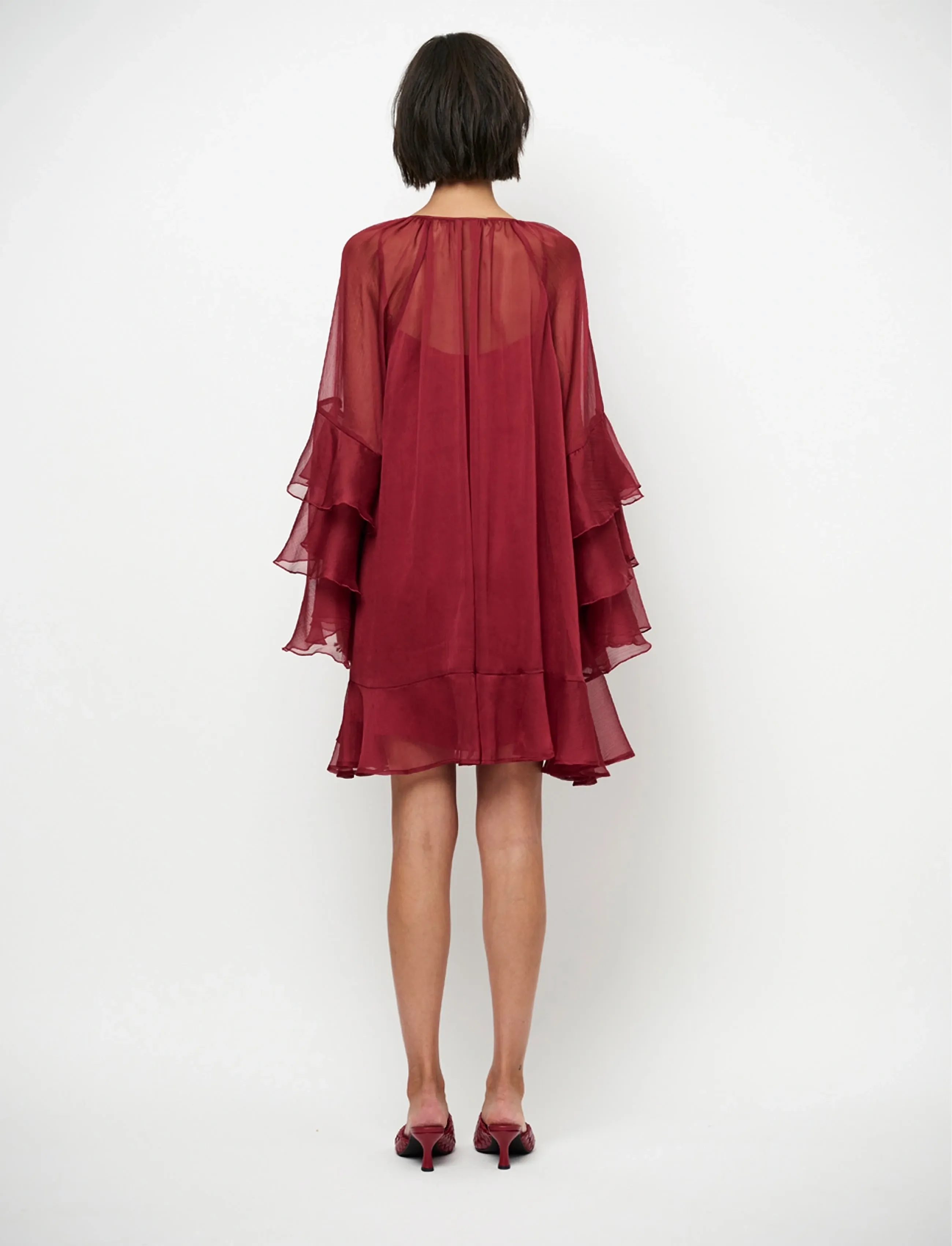 Dante6-Solstice Boho Chiffon Short Dress 3