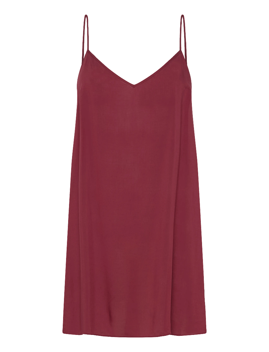 Dante6 - Dante6-Solstice boho chiffon short dress - kokteilkjólar - berry red - 3