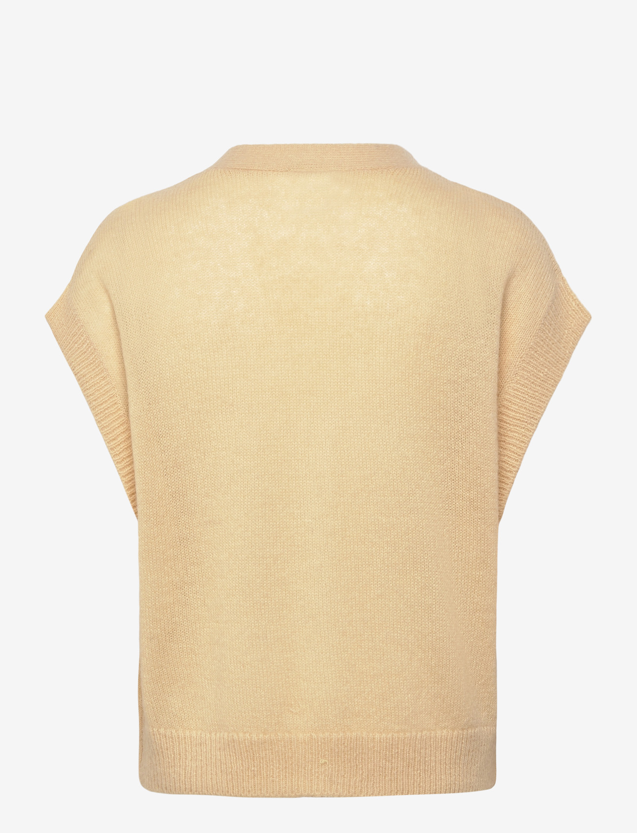 Dante6 - Dante6-Zyra short sleeve cardigan - cardigans - butter yellow - 2