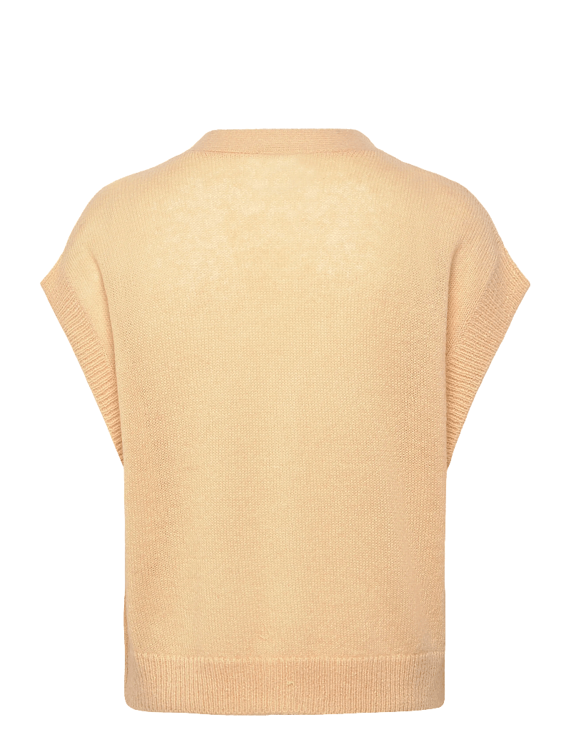Dante6 - Dante6-Zyra short sleeve cardigan - cardigans - butter yellow - 2
